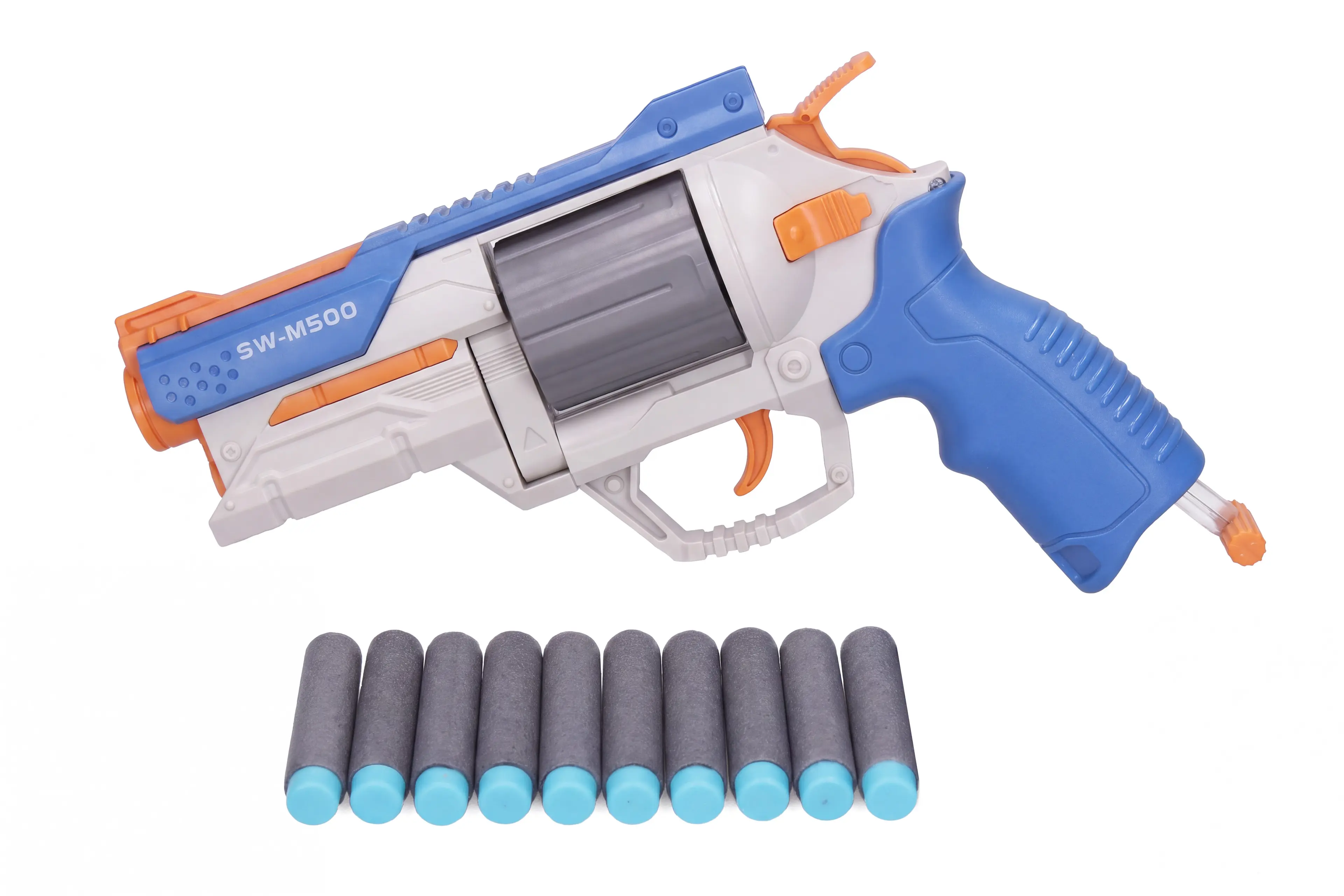 Pistole Pioneer Revolver s pěnovými náboji 25 cm