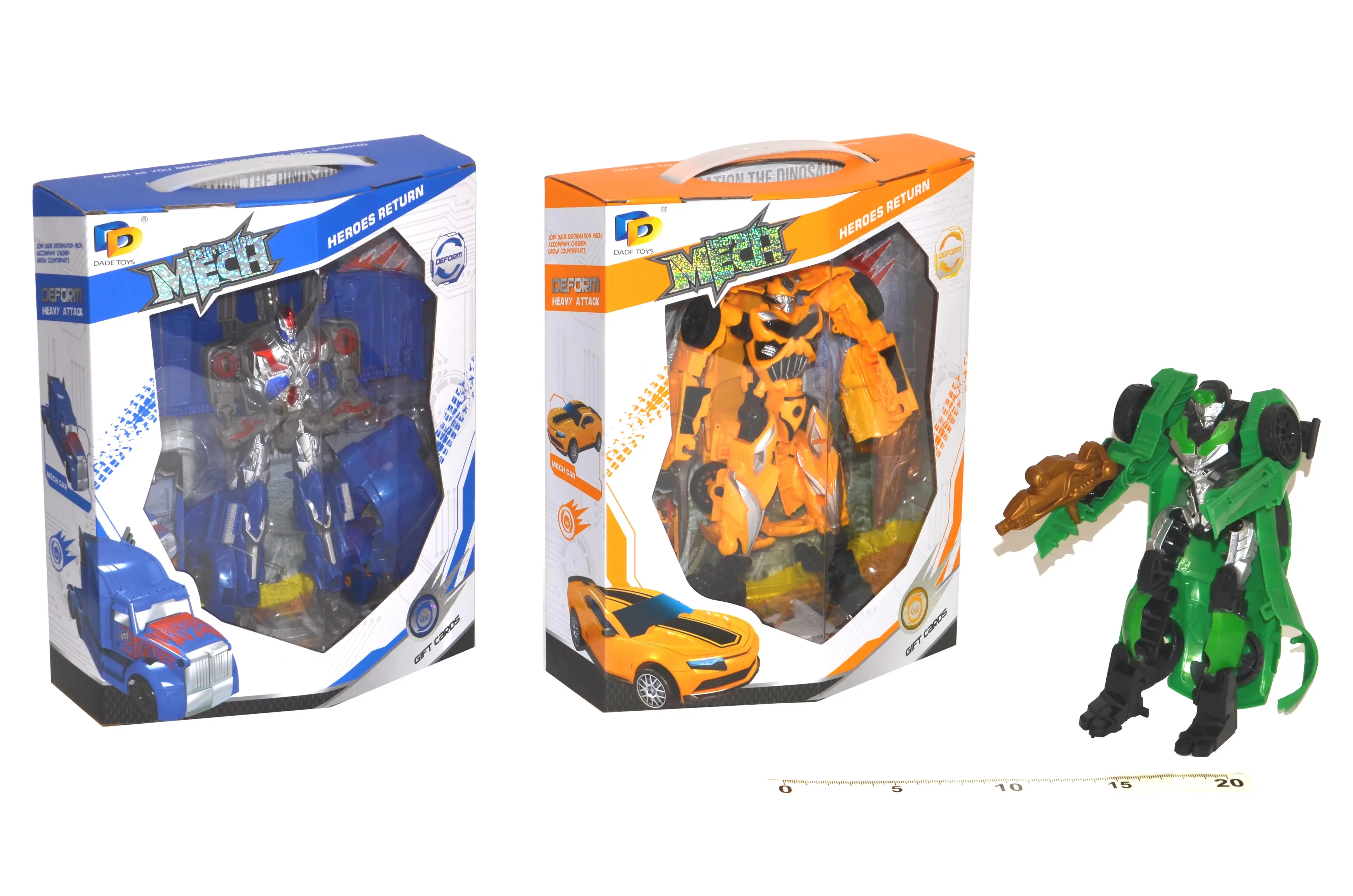 Autorobot 18 cm, 6 asst,, 111073