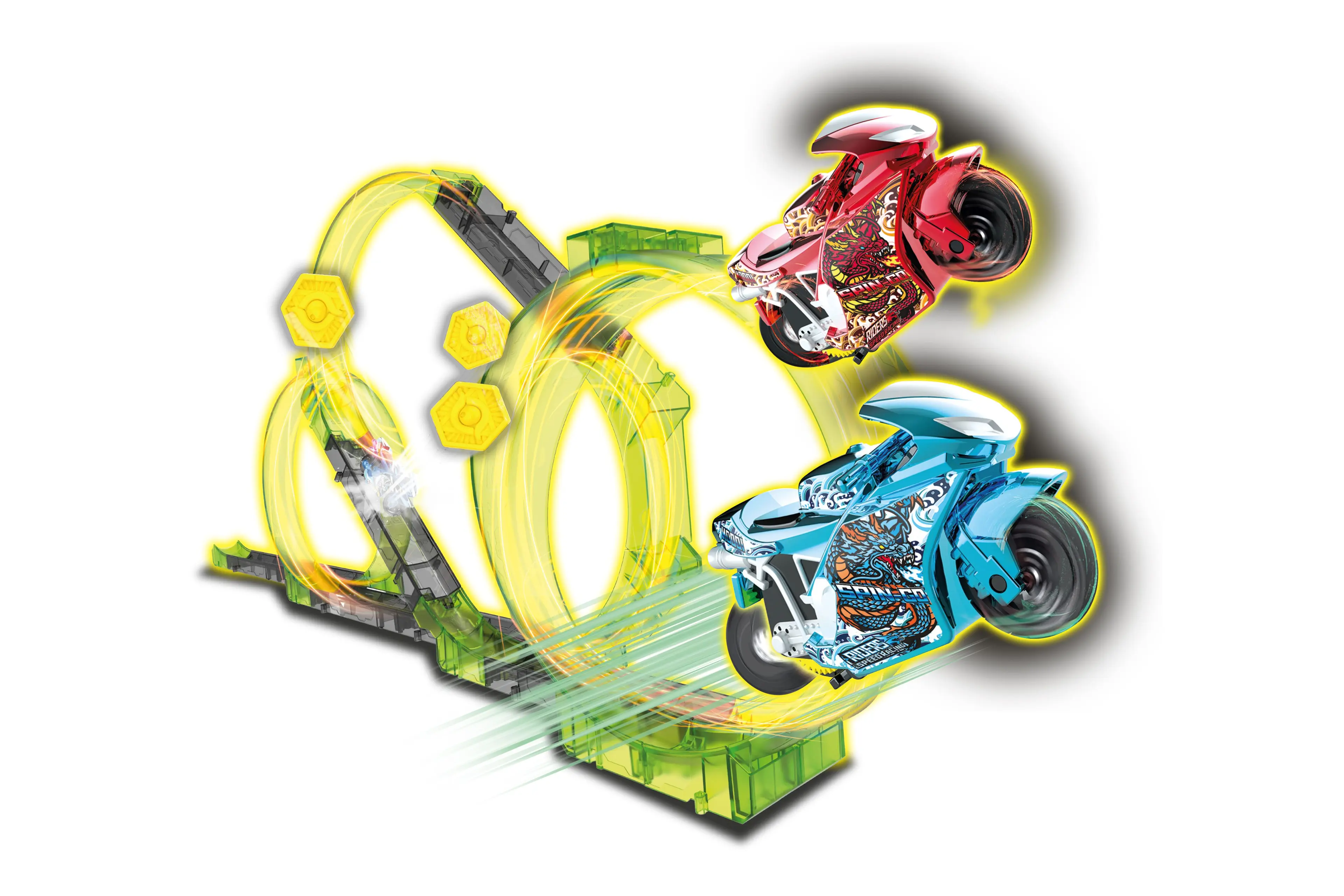 Spin and Build deluxe dráha s 2 motorkami