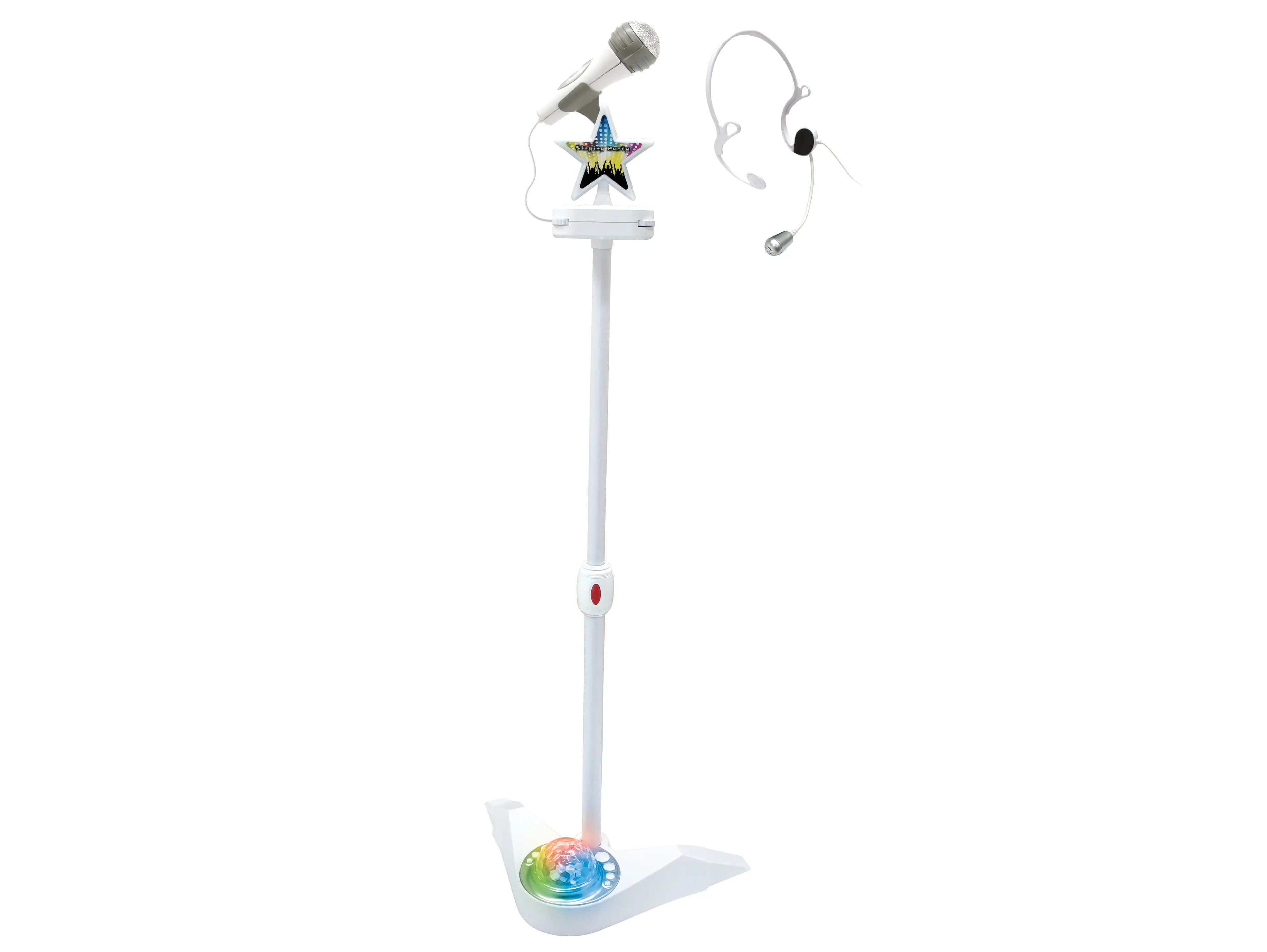 Bluetooth karaoke s hlavovým mikrofonem