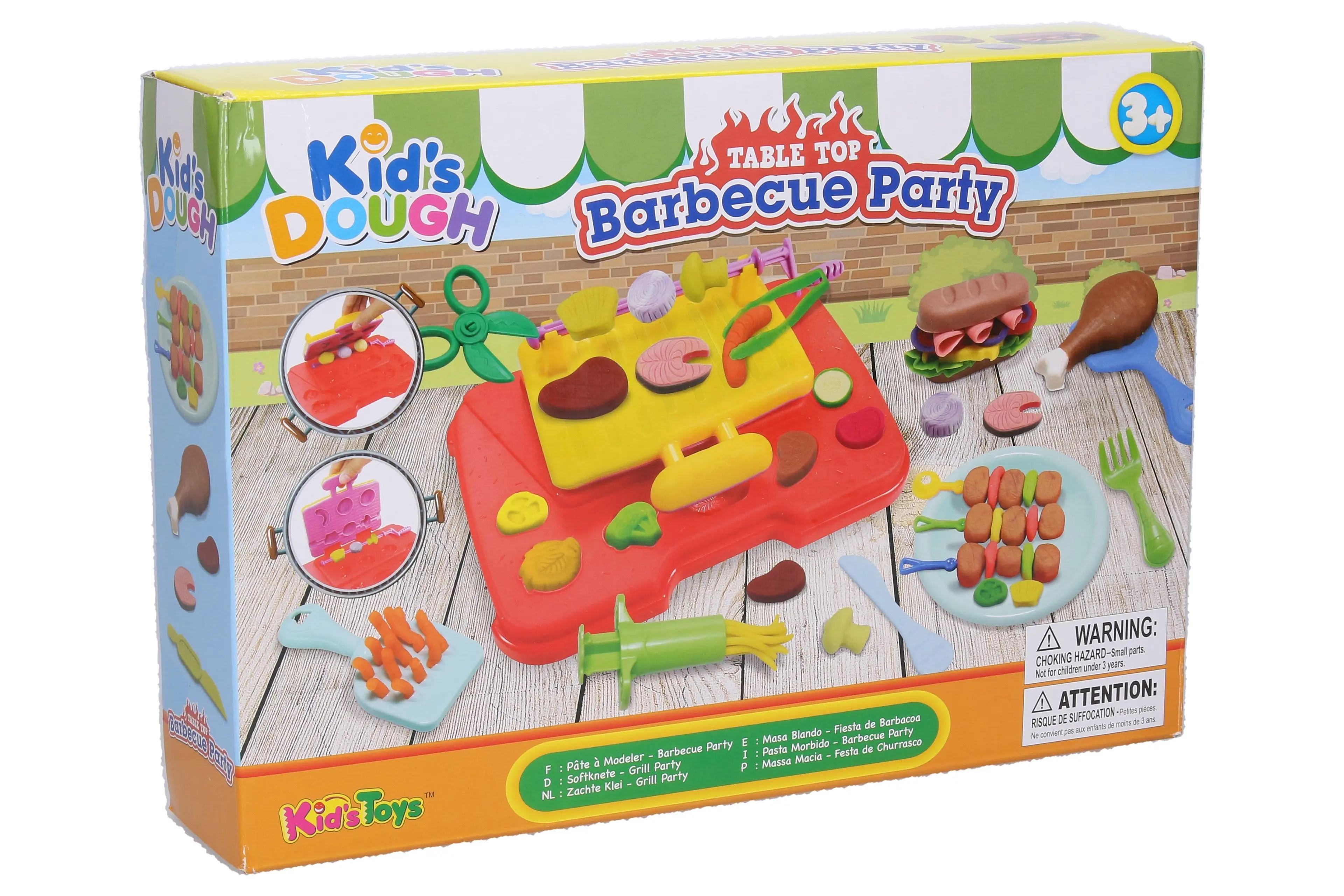 Modelovací hmota příprava grilování výtvarný set