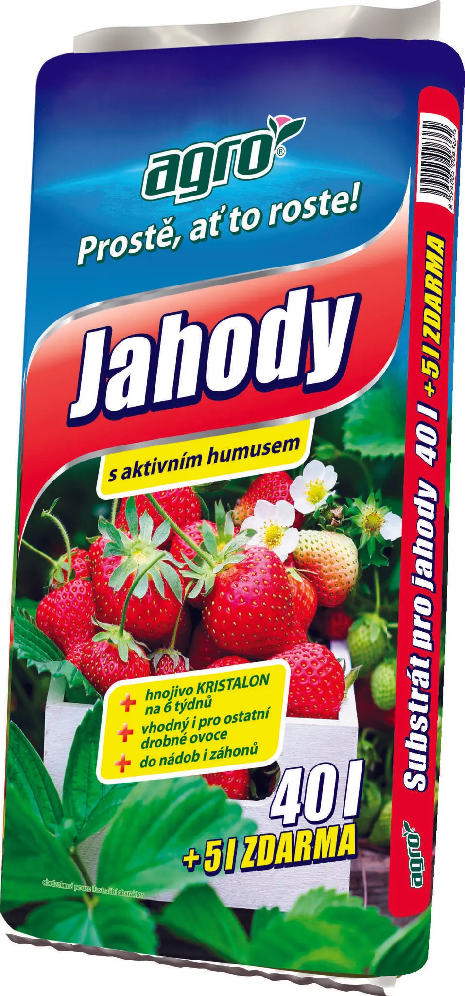 AGRO CS AGRO Substrát pro jahody 40 l + 5 l