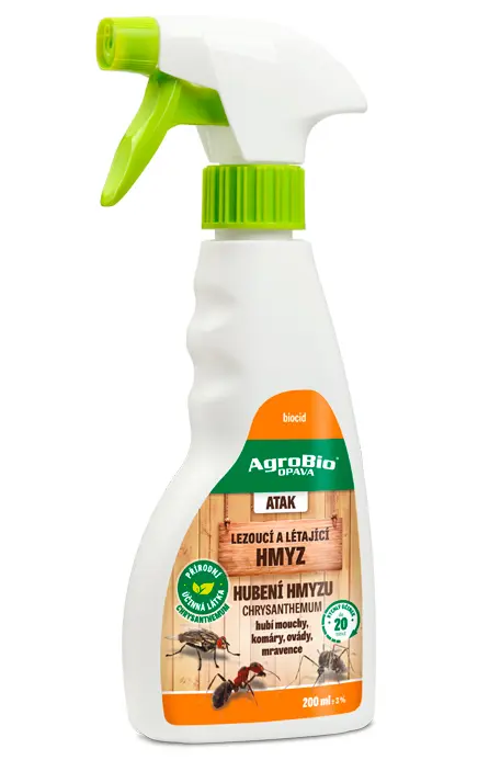 AgroBio ATAK Hubení hmyzu Chrysanthemum 200 ml/R