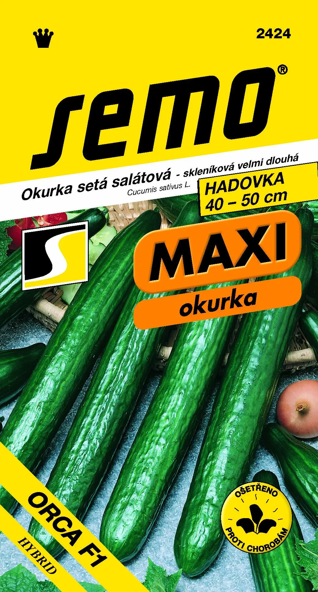 SEMO Okurka setá salátová hadovka Orca F1