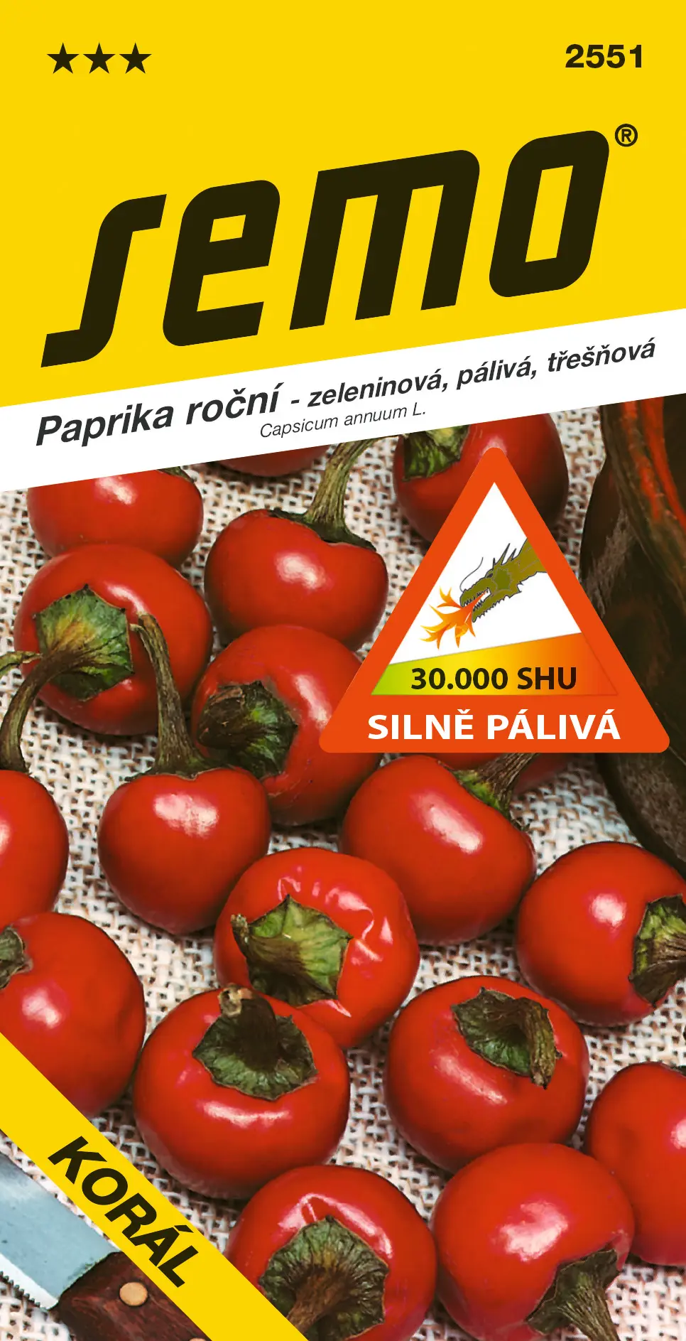 SEMO Paprika Korál - pálivá