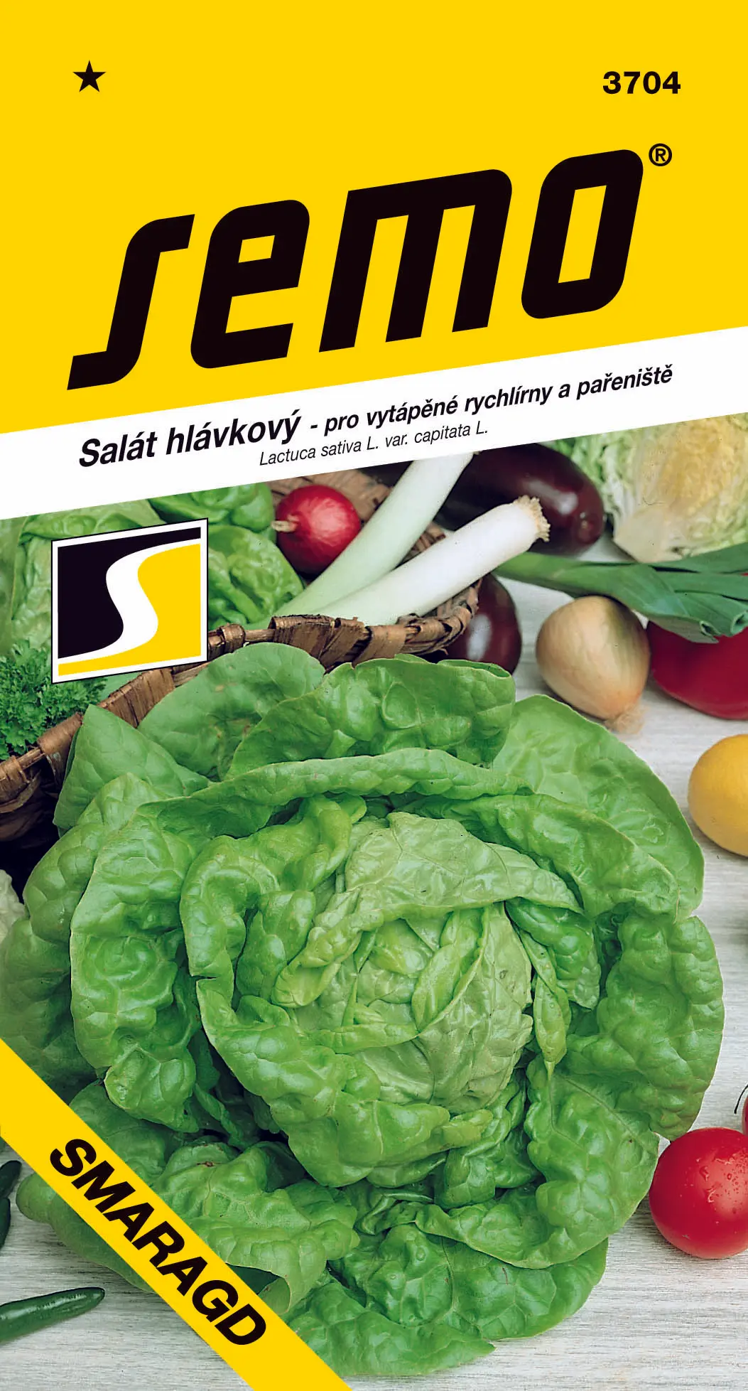 SEMO Salát hlávkový Smaragd