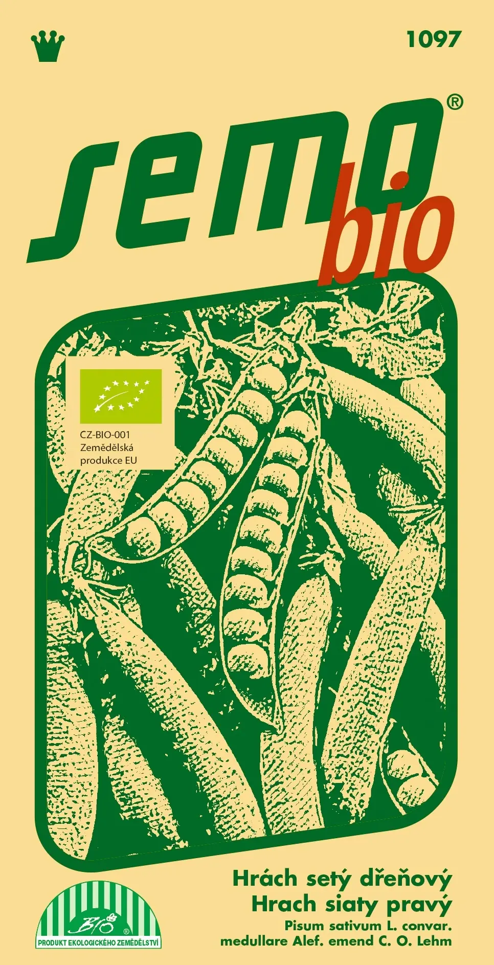 SEMO Bio - Hrách zahradní Progress 9