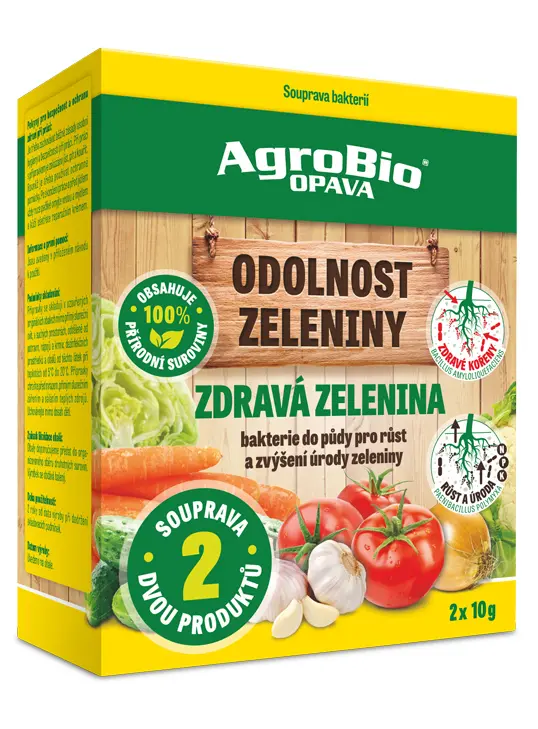 AgroBio Zdravá zelenina - odolnost zeleniny - souprava 2x10 g