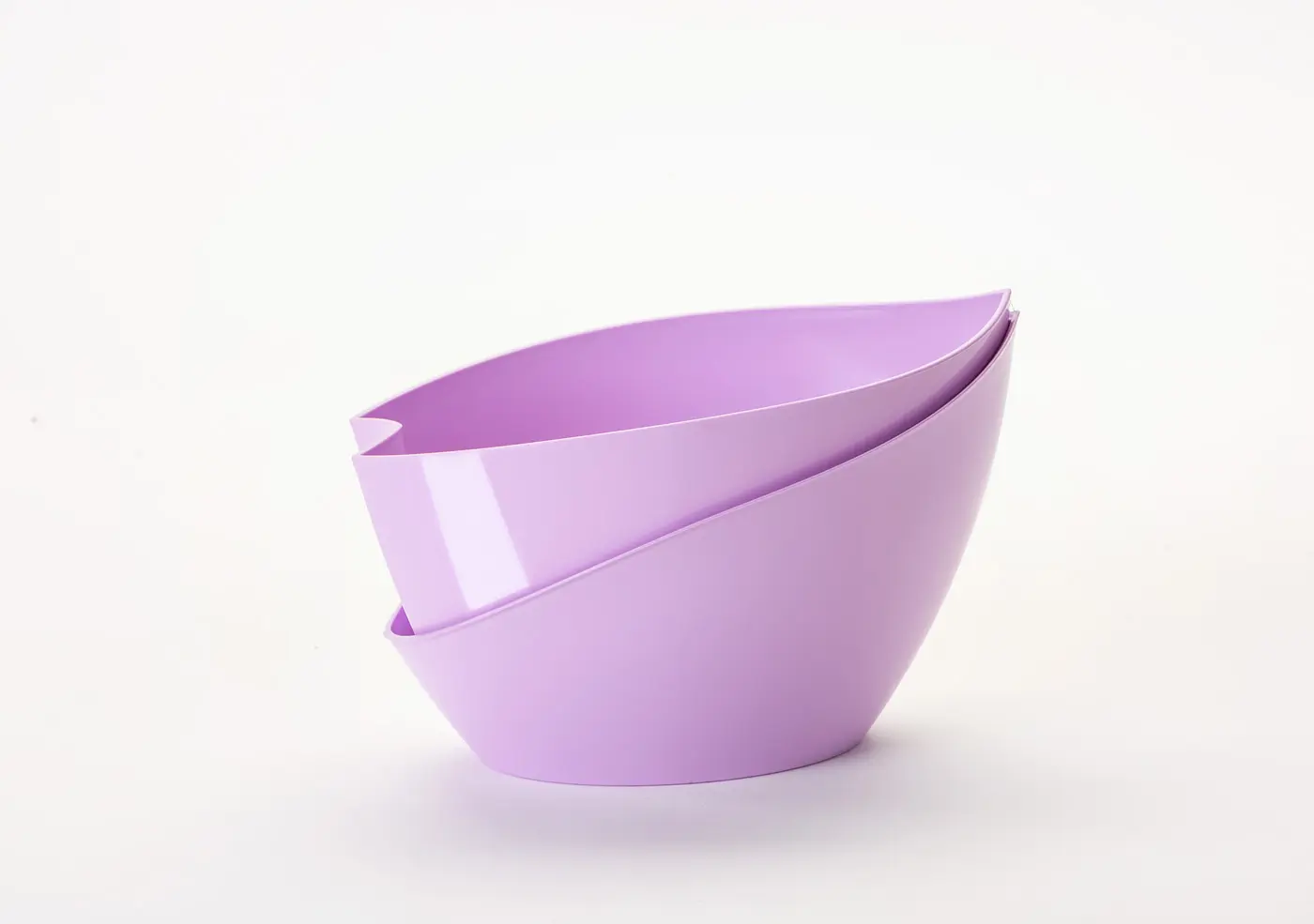 Plastia Samozavlažovací květináč Doppio fialová 21,5 cm 21,5 cm 13 cm