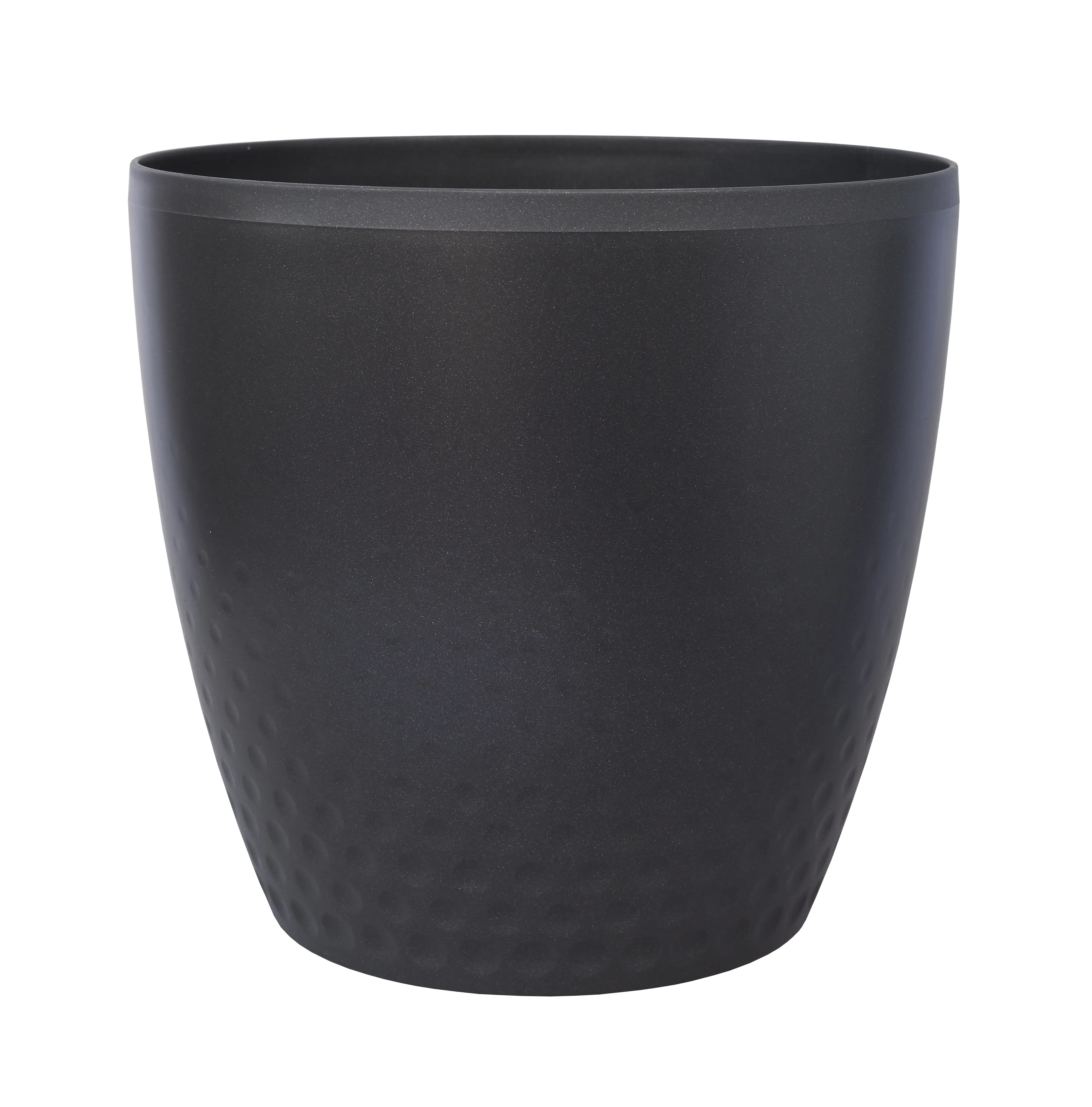 Plastia Obal na květináč Perla antracit 14 cm