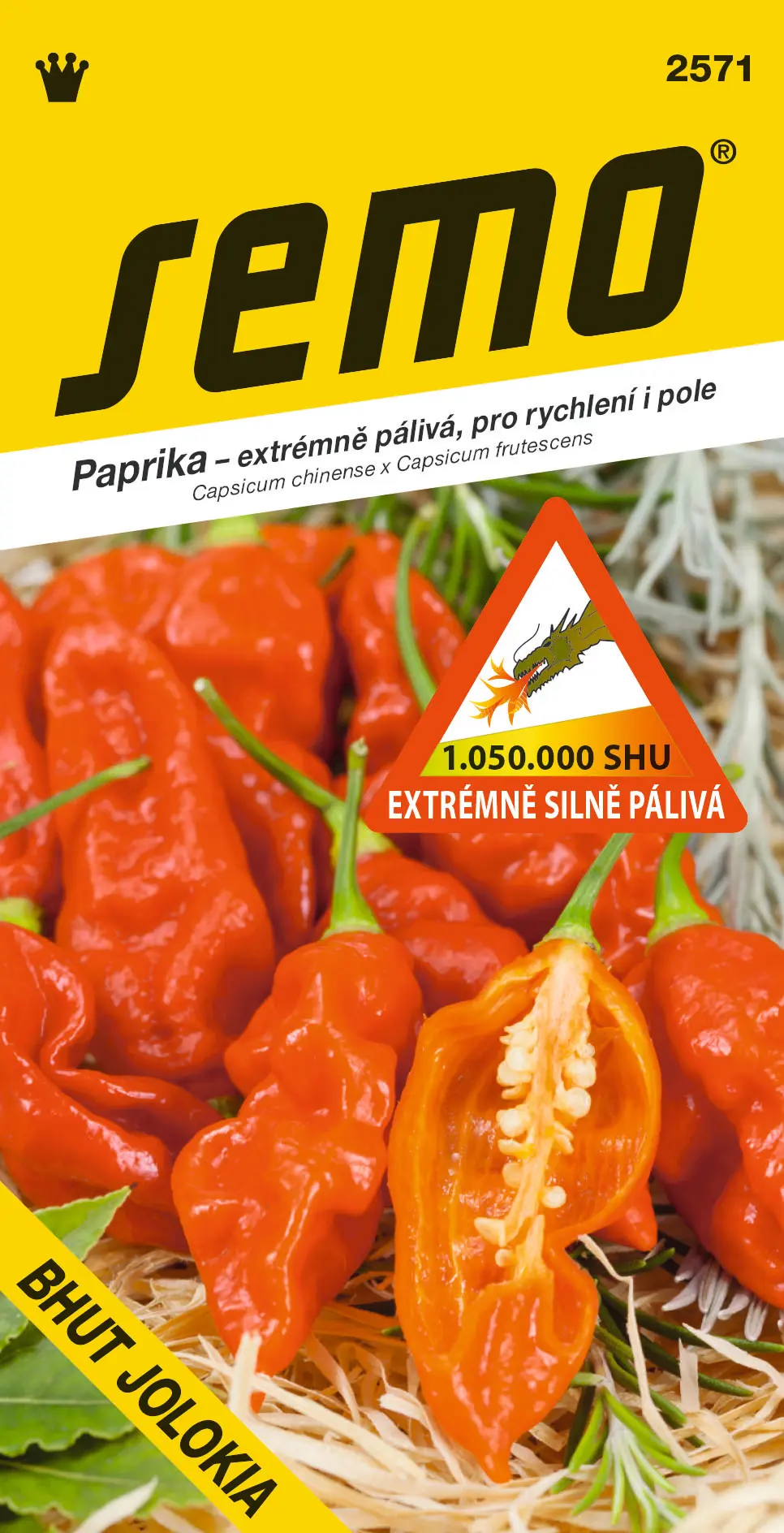 SEMO Paprika Bhut Jolokia - pálivá
