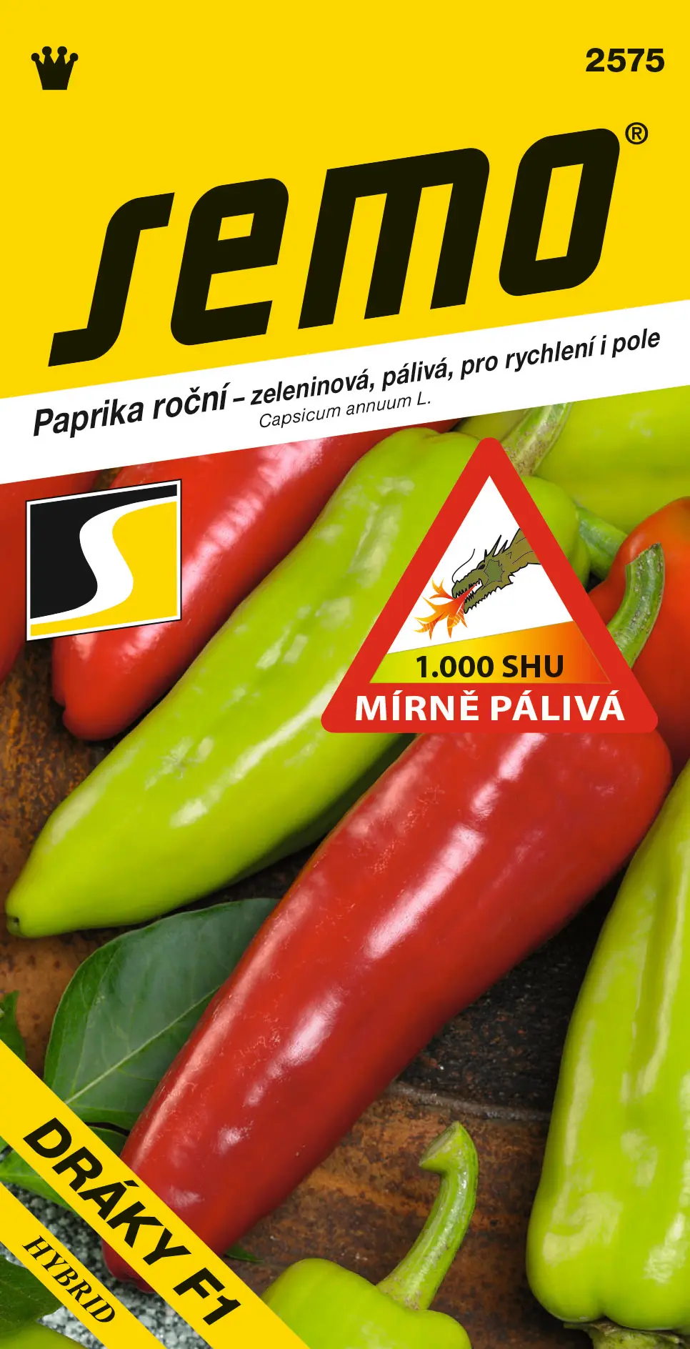 SEMO Paprika Dráky F1 - pálivá