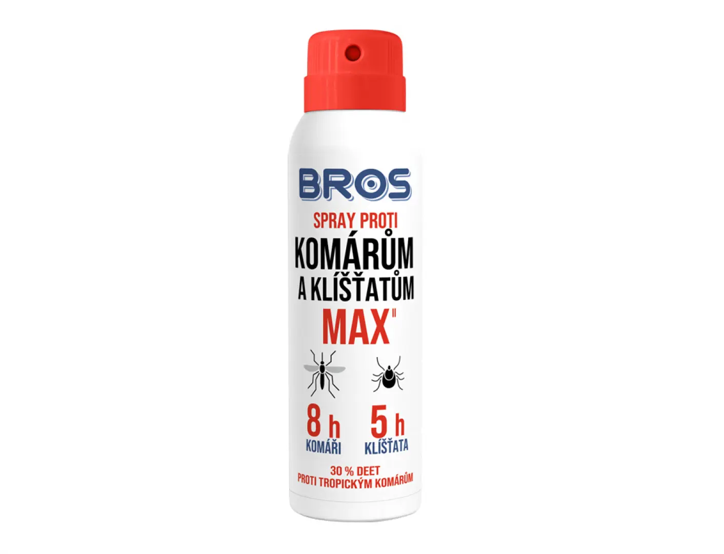 BROS MAX Repelent proti komárům a klíšťatům 90 ml