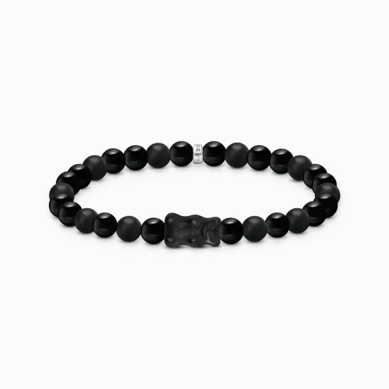 THOMAS SABO x HARIBO náramek Black goldbear náramek A2204-017-11