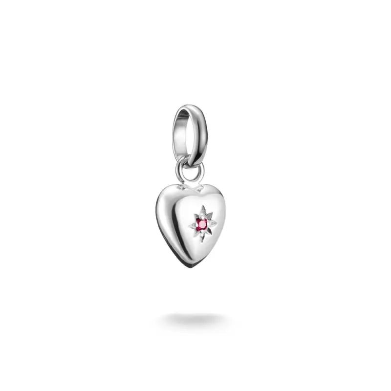 THOMAS SABO CONNECT přívěsek charm Heart with star  přívěšek CC1234-011-10