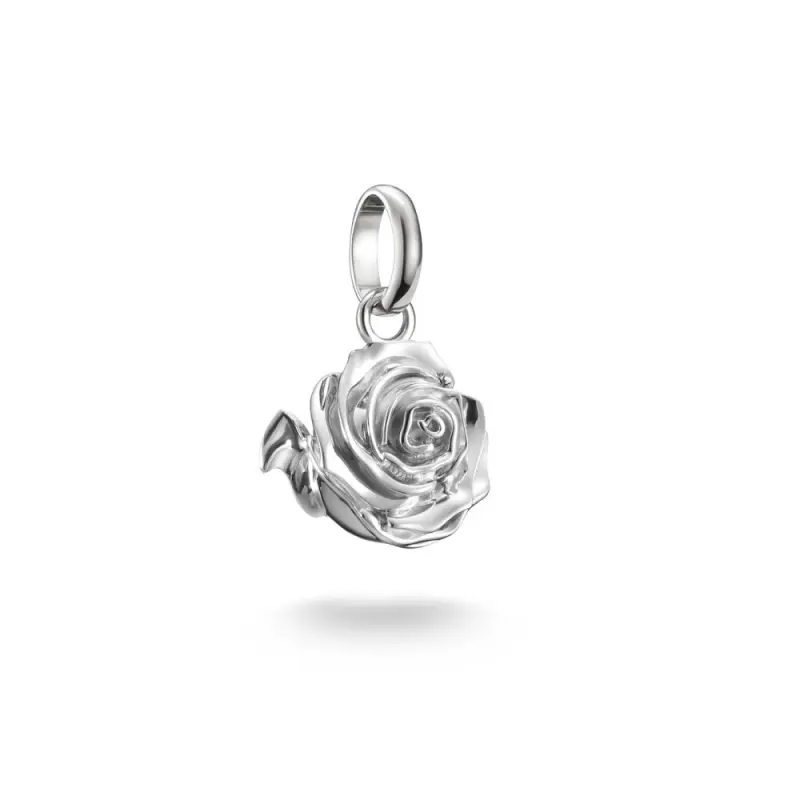 THOMAS SABO CONNECT přívěsek charm Rose silver přívěšek CC1263-001-21