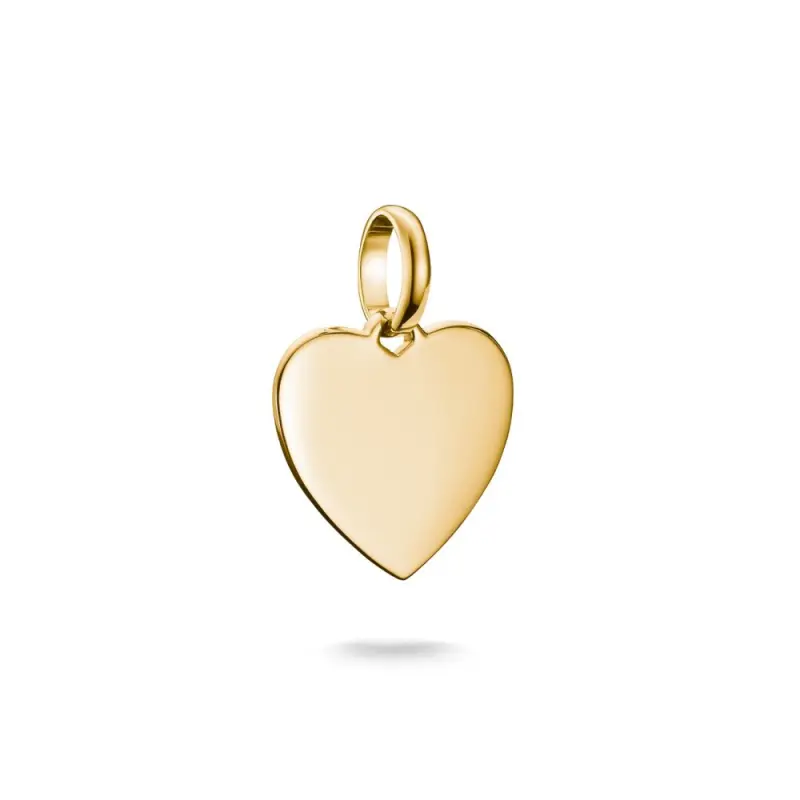 THOMAS SABO CONNECT přívěsek charm Heart gold-plated  přívěšek CC1272-413-39