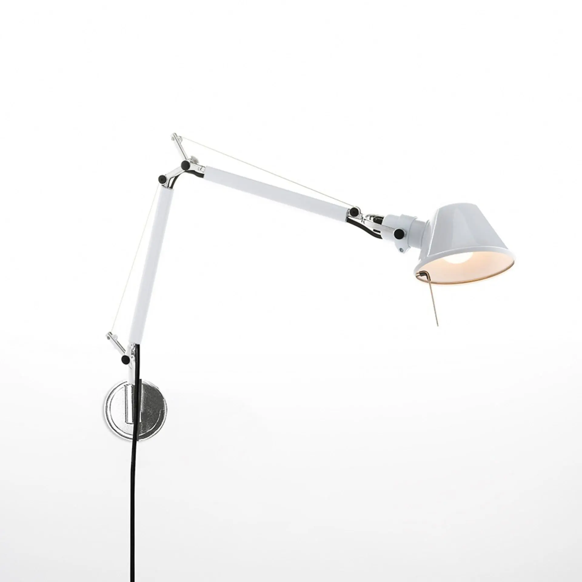 Artemide nástěnné a stolní svítidlo Tolomeo Micro 5 W E14 bílá tělo lampy bez základny