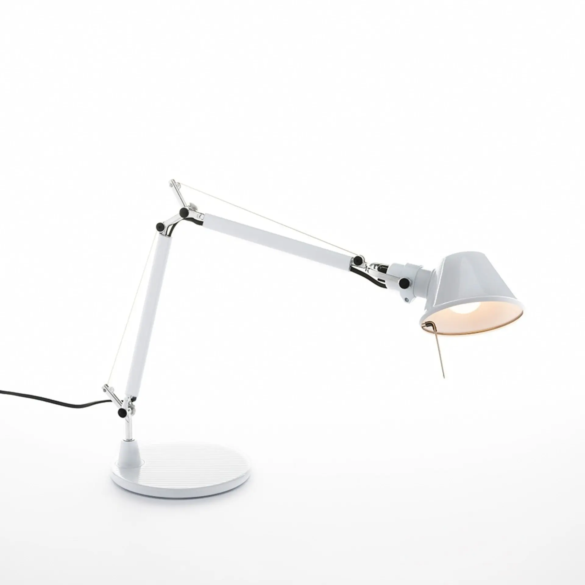 Artemide stolní lampa Tolomeo Micro E14 bílá