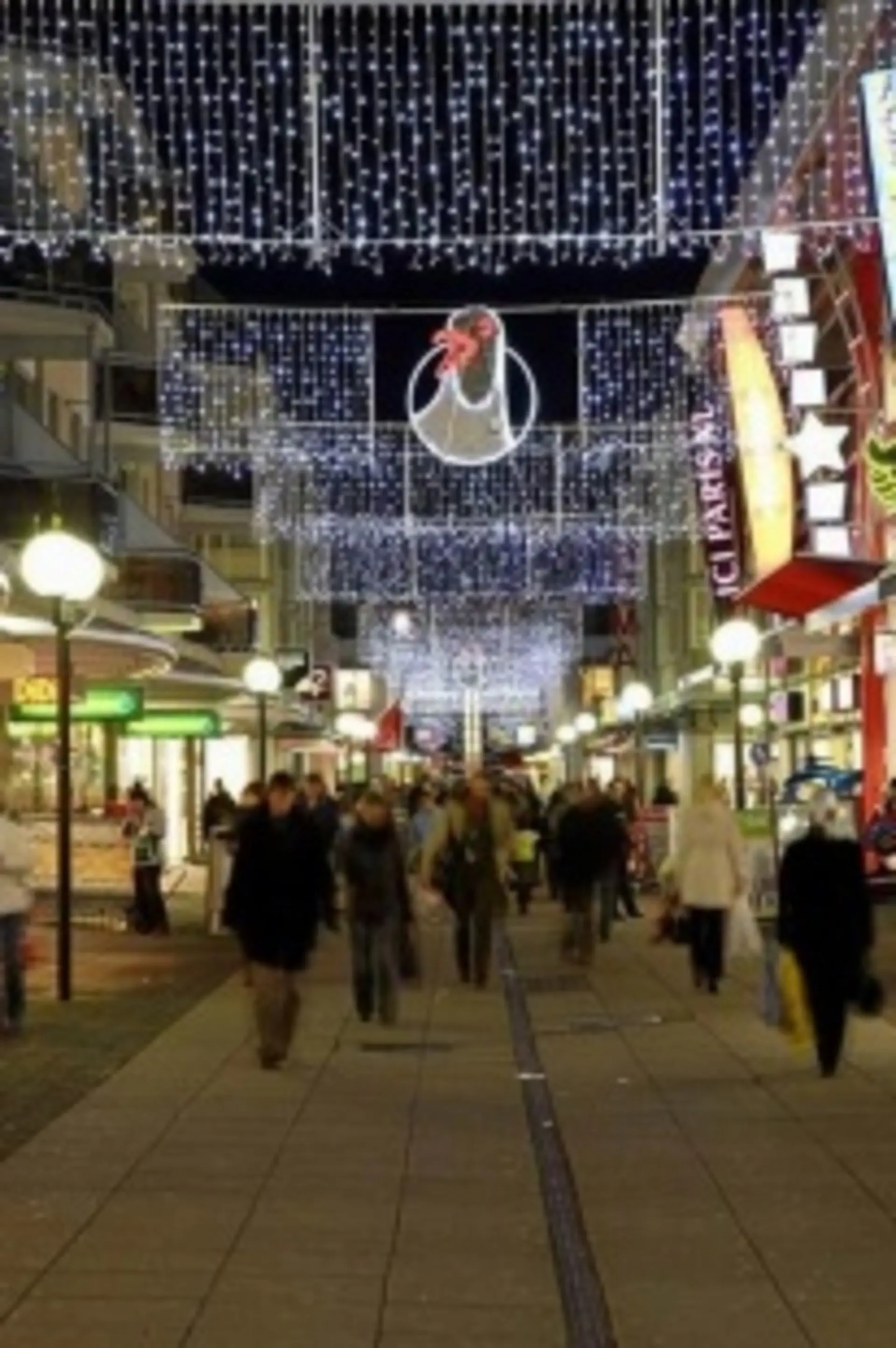MK ILLUMINATION Závěs EXT, 2mx1,5m/300 bílých LED/bílý kabel.