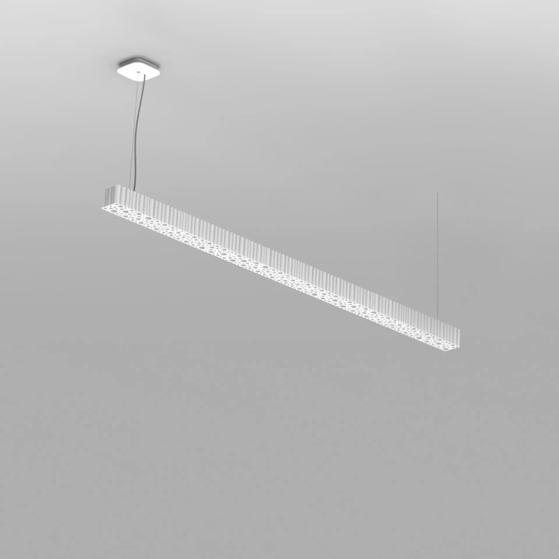 Artemide závěsné svítidlo Calipso Linear 120 43 W 3000K stmívatelné APP