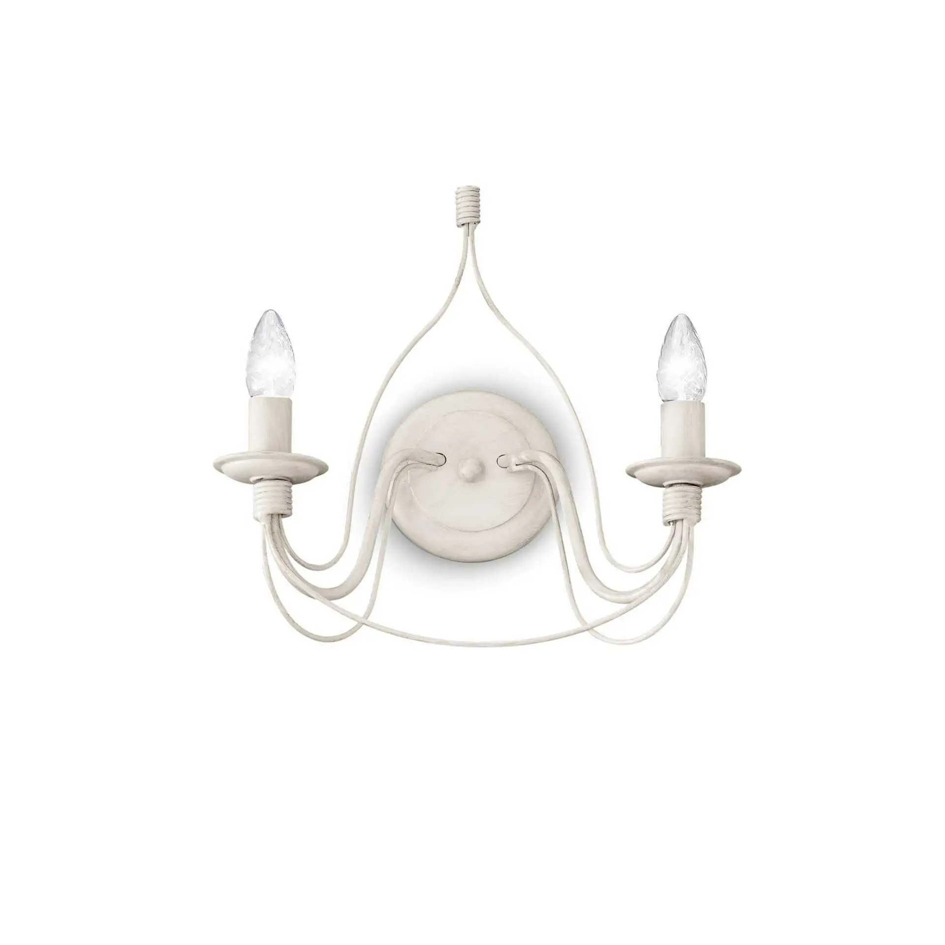 Ideal Lux CORTE AP2 BIANCO ANTICO SVÍTIDLO NÁSTĚNNÉ 028460