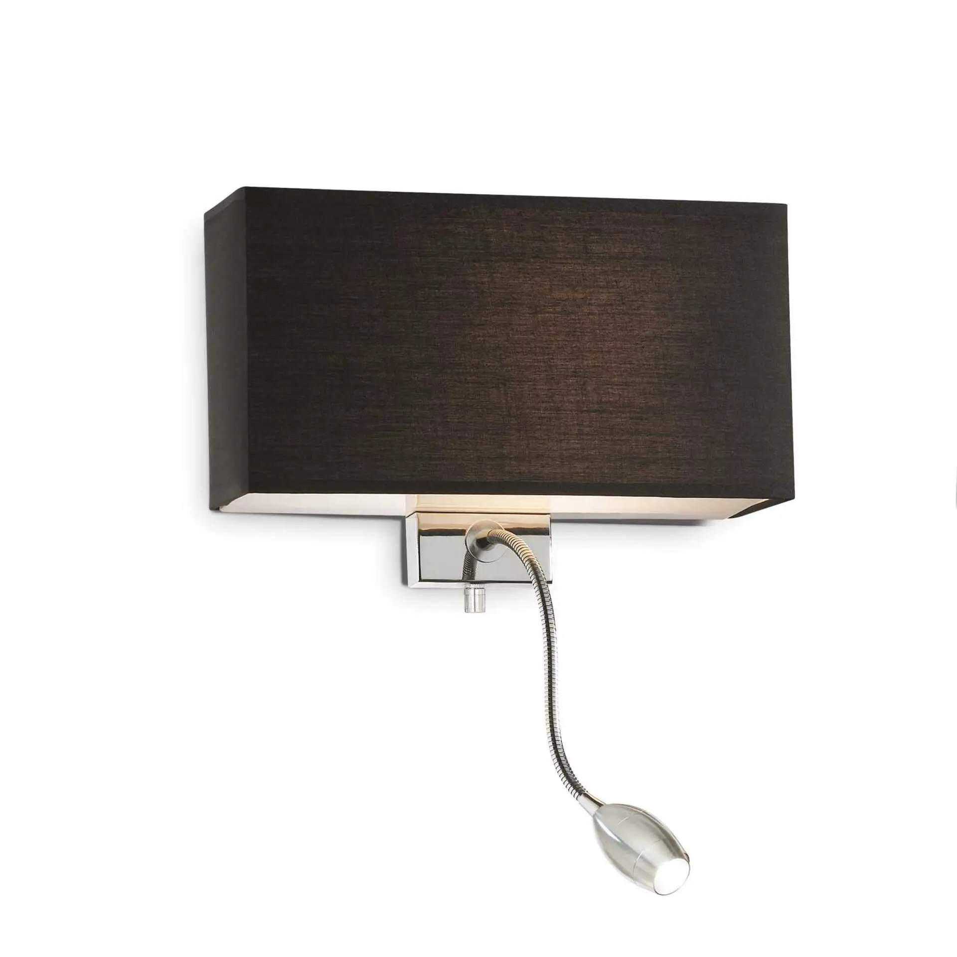 ILUX 035956 Nástěnné svítidlo Ideal Lux Hotel AP2 nero 035956 - IDEALLUX