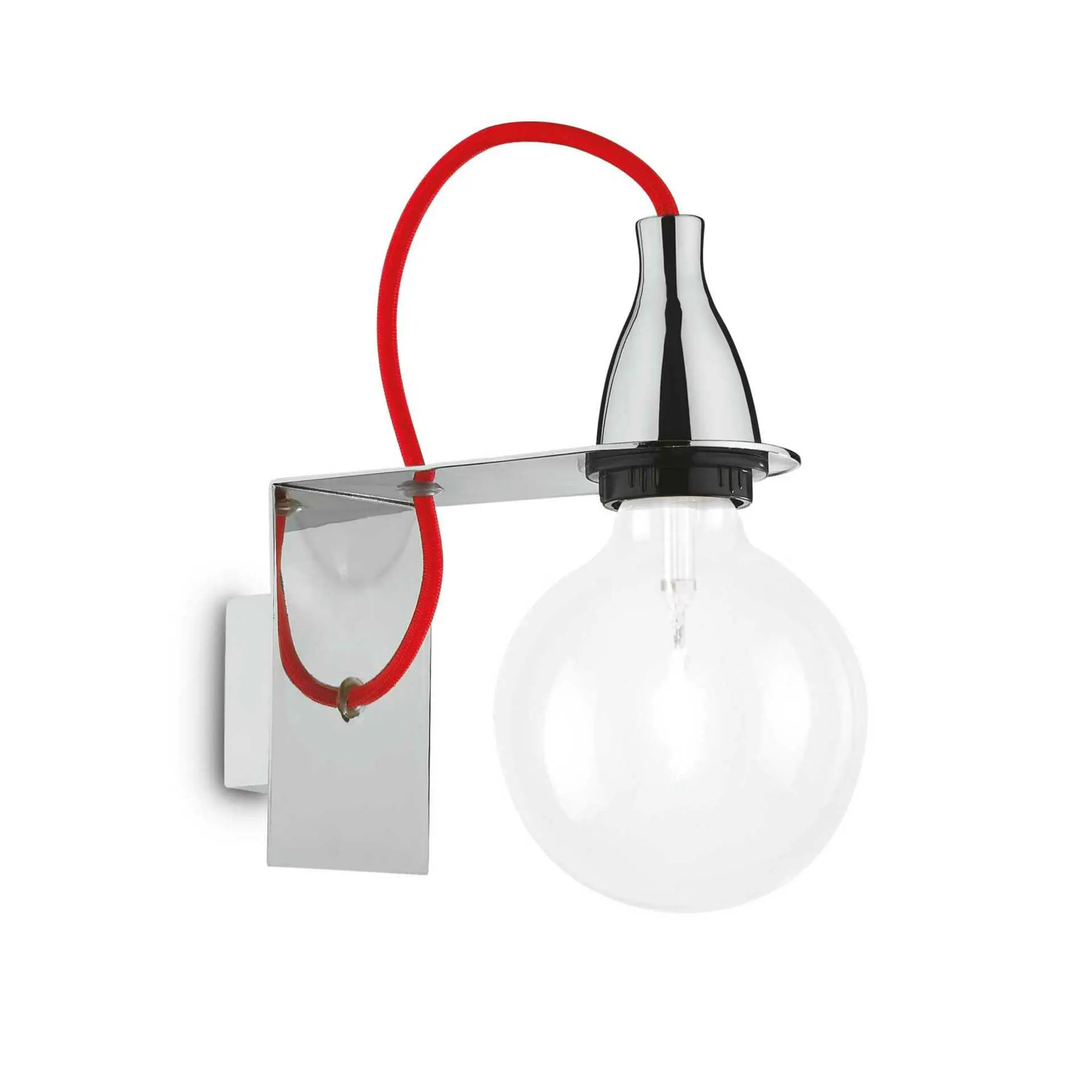 Ideal Lux MINIMAL AP1 SVÍTIDLO NÁSTĚNNÉ CROMO 045207