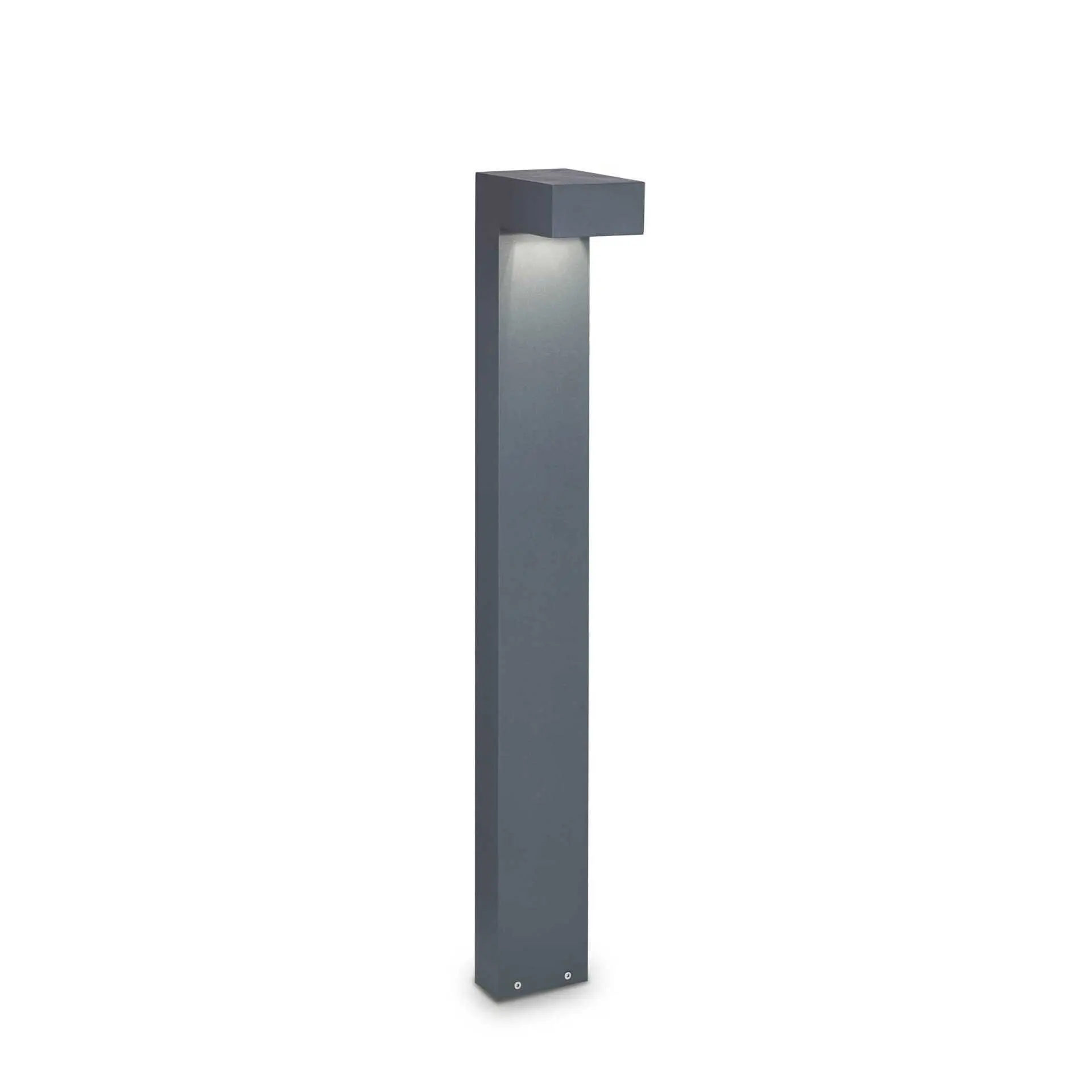 ILUX 115061 Venkovní sloupkové svítidlo Ideal Lux Sirio PT2 big antracite 115061 antracitové 80cm GX53 9W - IDEALLUX