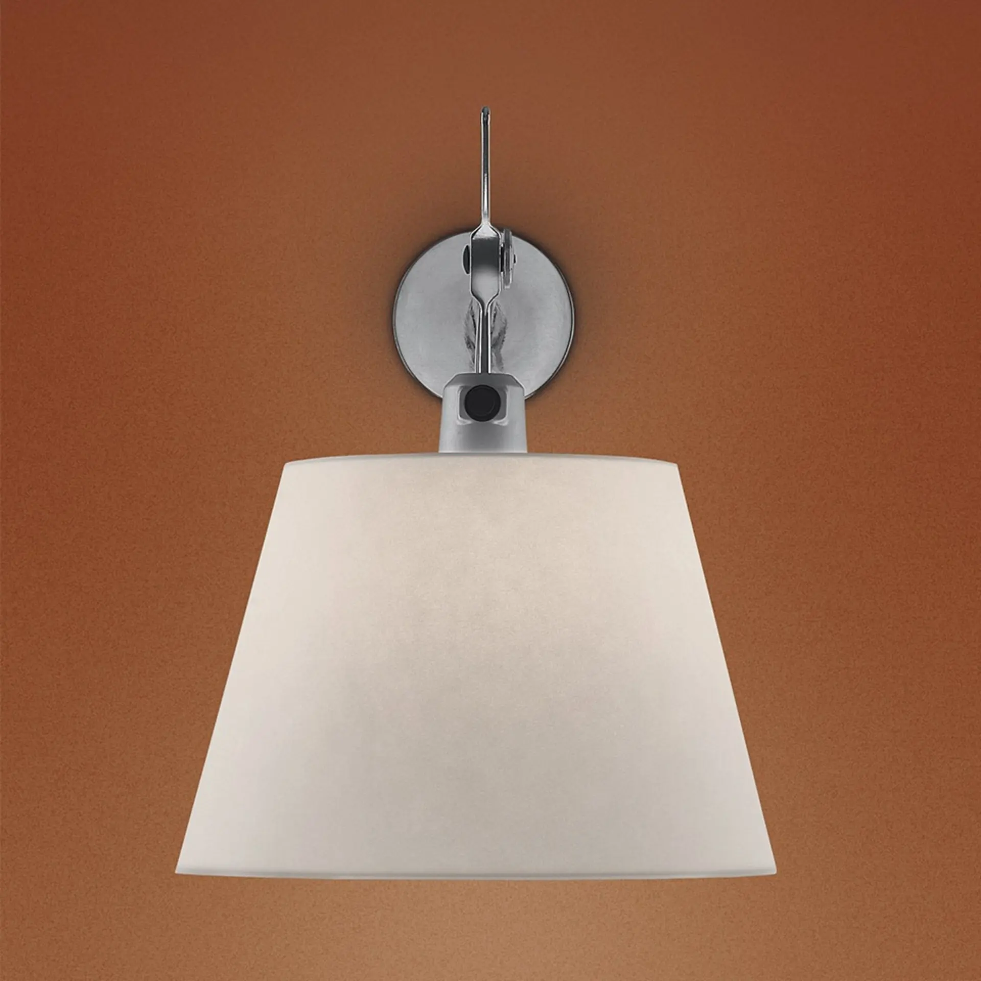 AR 1186010A Nástěnné svítidlo Tolomeo 1x150W leštěný hliník bez stínidla - ARTEMIDE