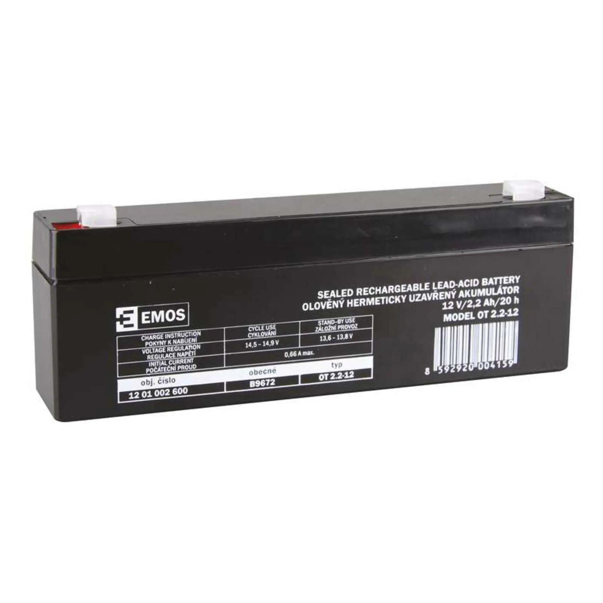 EMOS B9672 12V / 2,2Ah 1201002600
