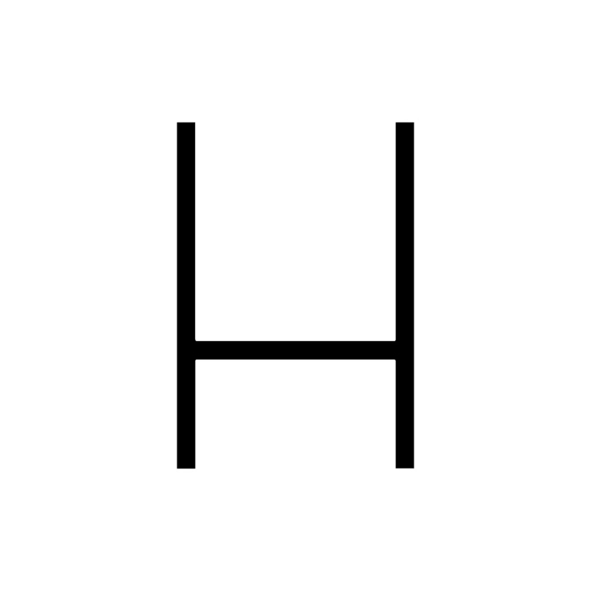 Artemide svítidlo Alphabet of Light H 32 W 3000K