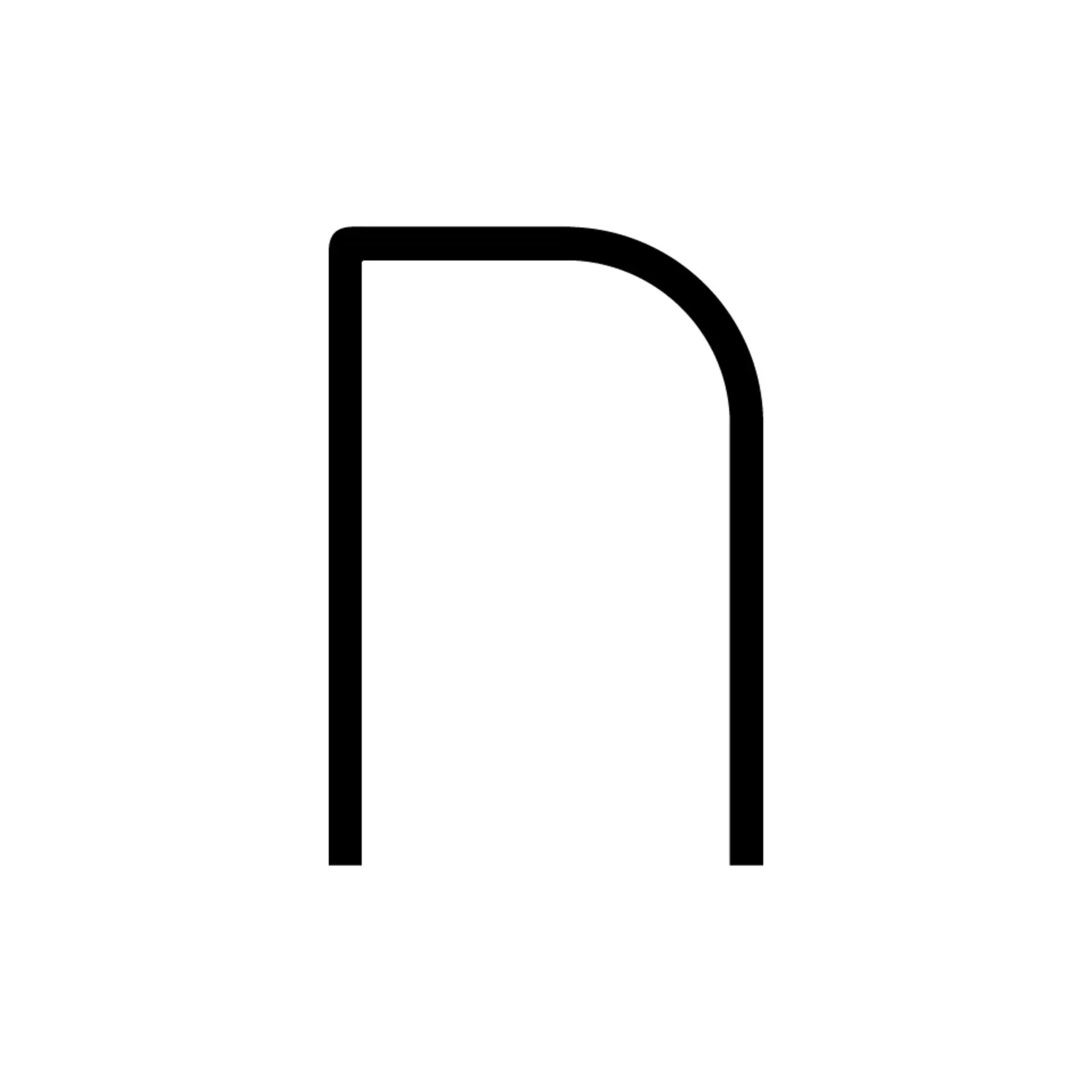 Artemide svítidlo Alphabet of Light N 30 W 3000K vnitřní