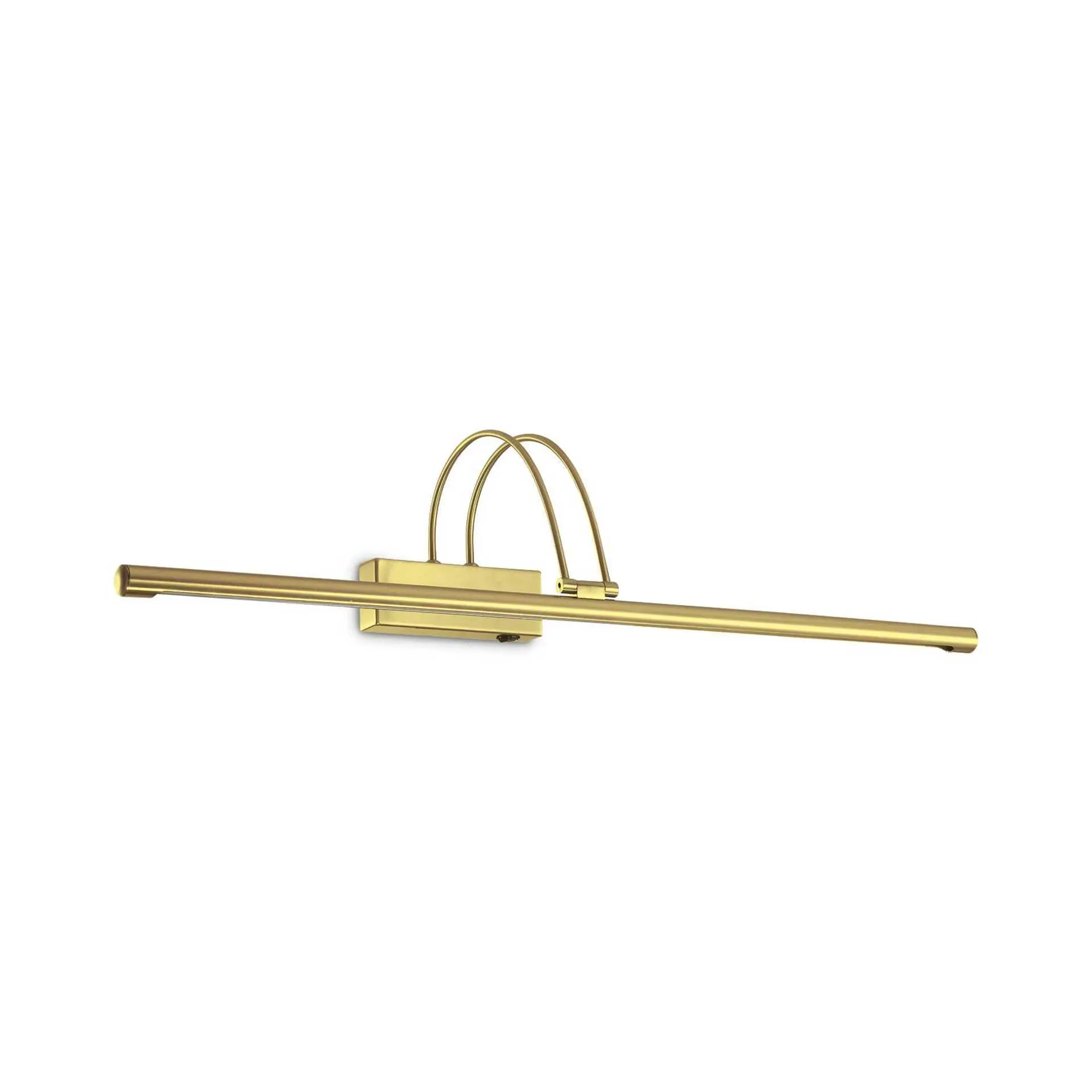 LED Nástěnné svítidlo Ideal Lux Bow AP114 ottone satinato 121130 mosazné 76cm