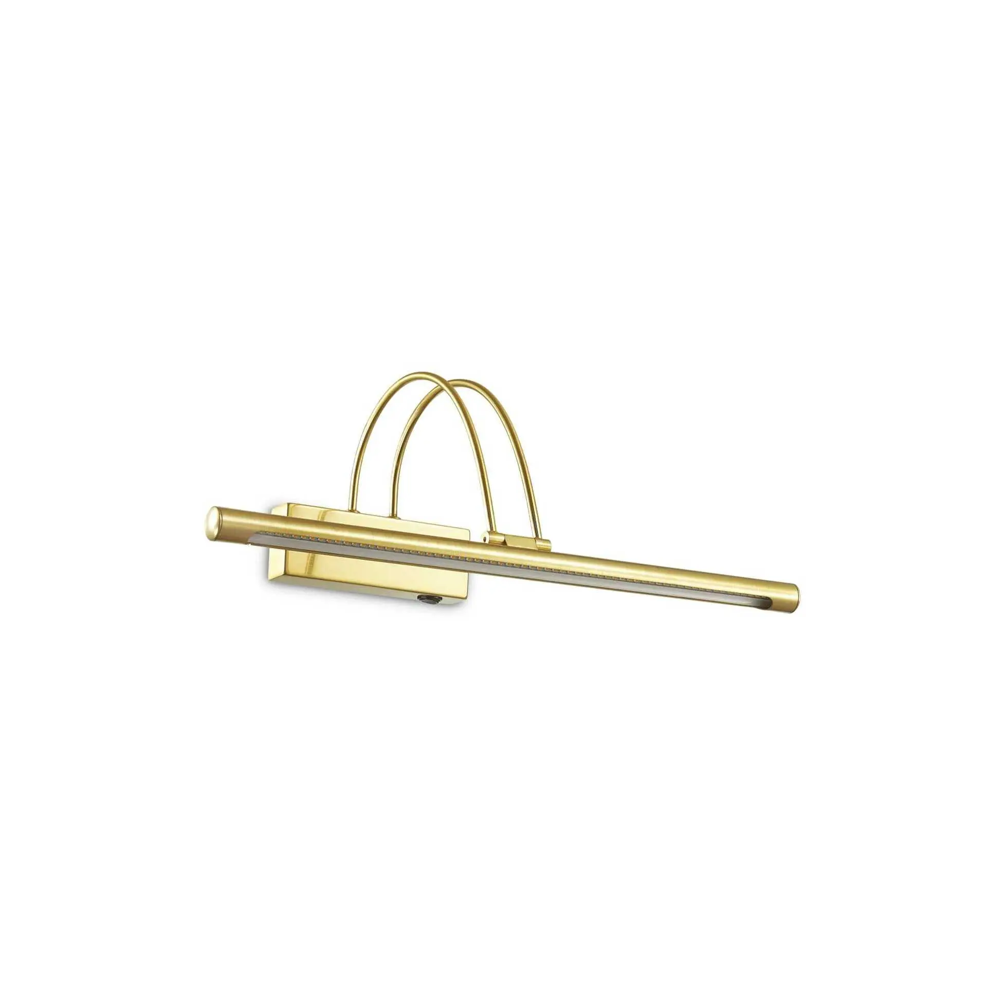 ILUX 121178  LED Nástěnné svítidlo Ideal Lux Bow AP66 ottone satinato 121178 mosazné 46cm   - IDEALLUX