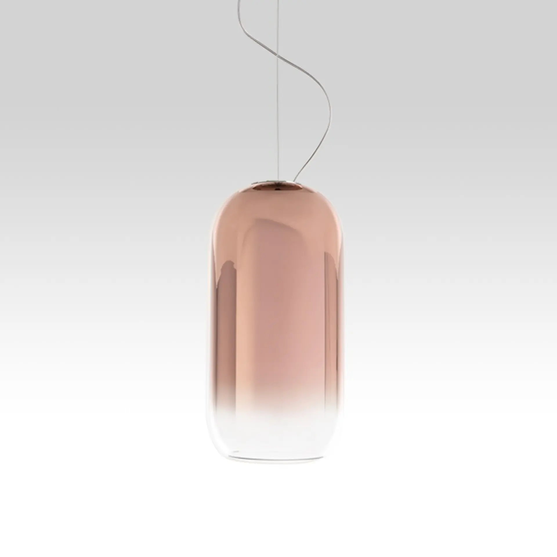Artemide závěsné svítidlo Gople E27 měď 17 W