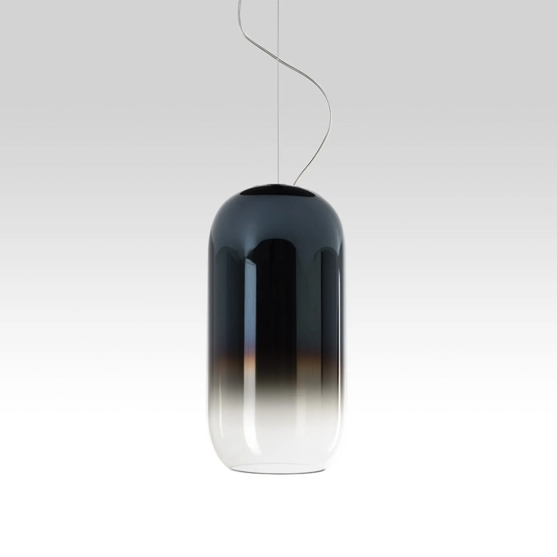 Artemide závěsné svítidlo Gople Blue E27 17 W