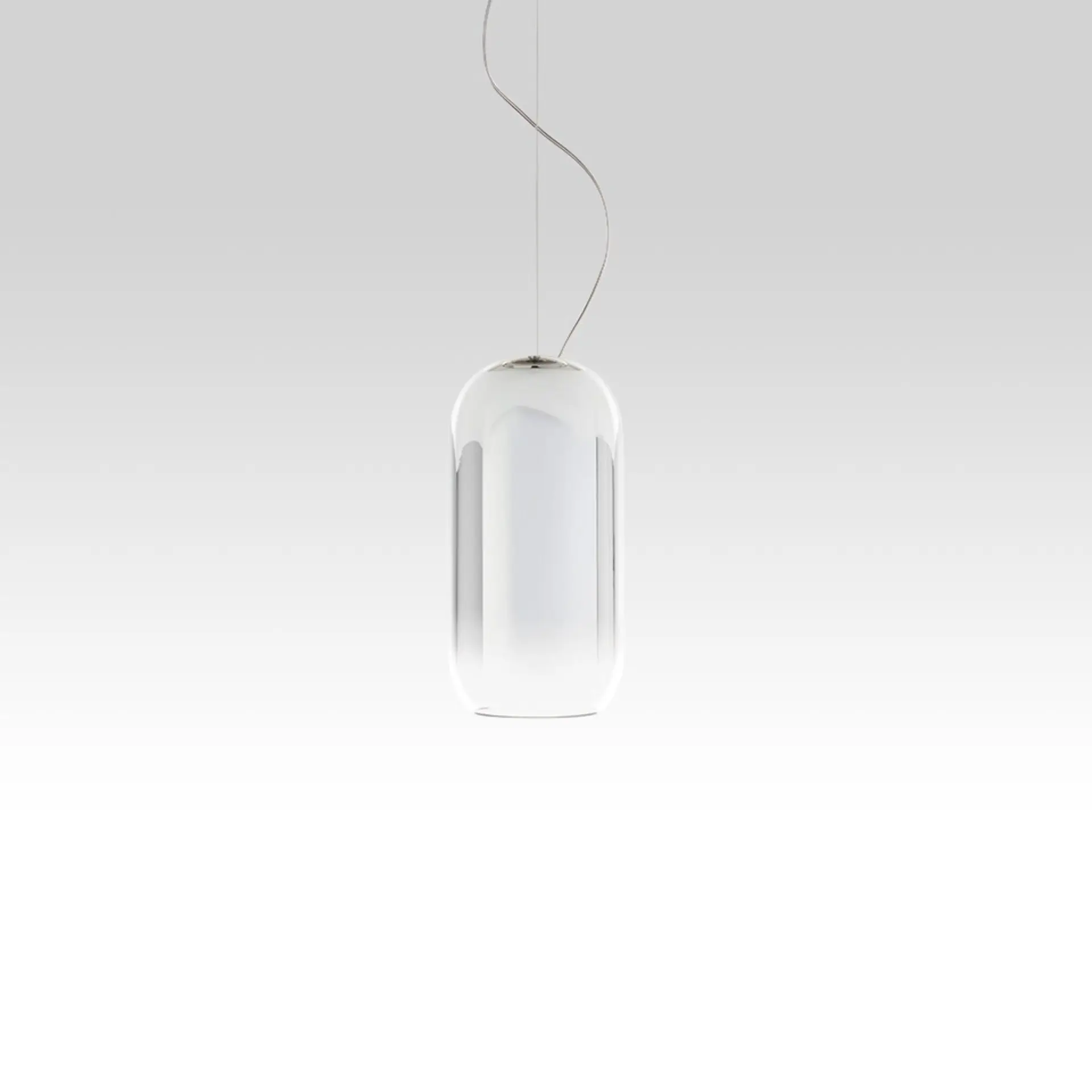 Artemide závěsné svítidlo Gople Mini E14 stříbrné