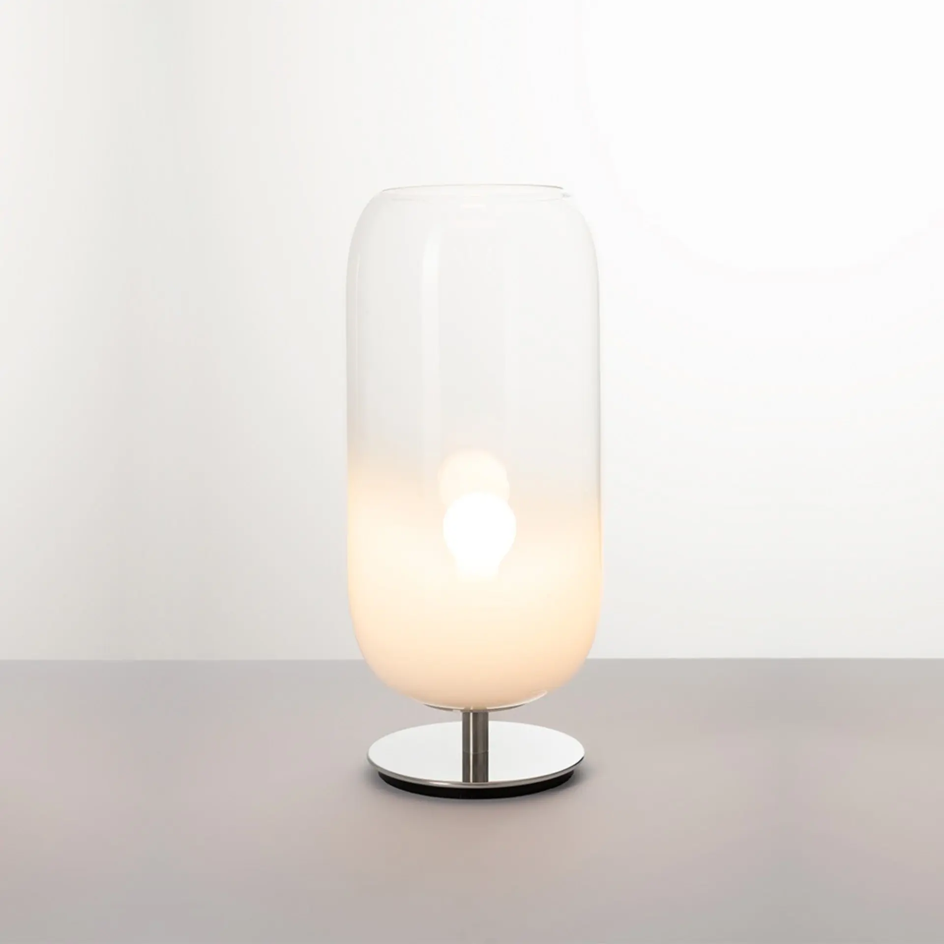 Artemide stolní lampa Gople E27 max 20 W Design Collection bílá