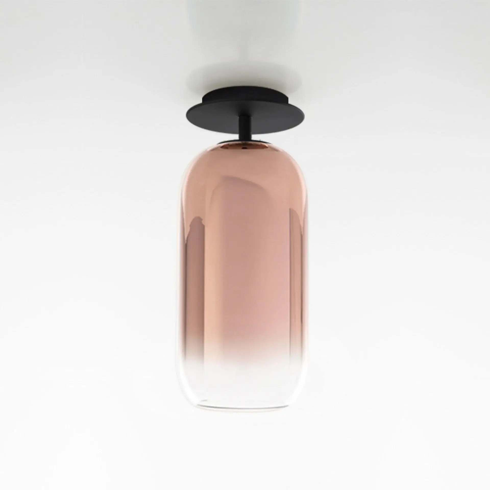 Artemide stropní svítidlo Gople E27 Design Collection 17 W černá/měď