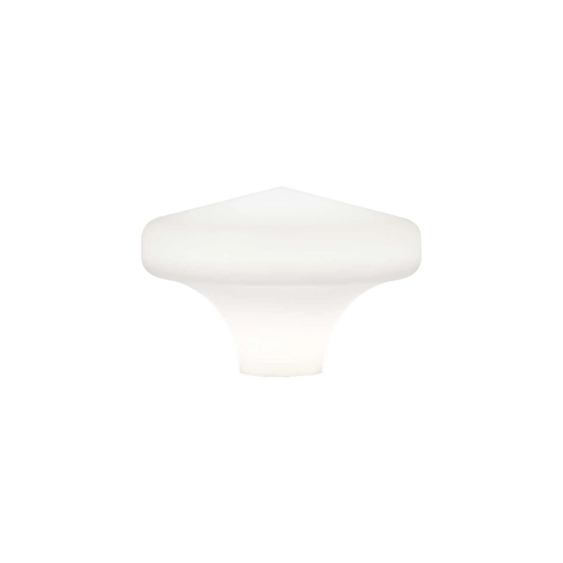Venkovní difuzor Ideal Lux Clio-3 Paralume 145020 30cm IP44 bílý ke svítidlům rodiny Clio