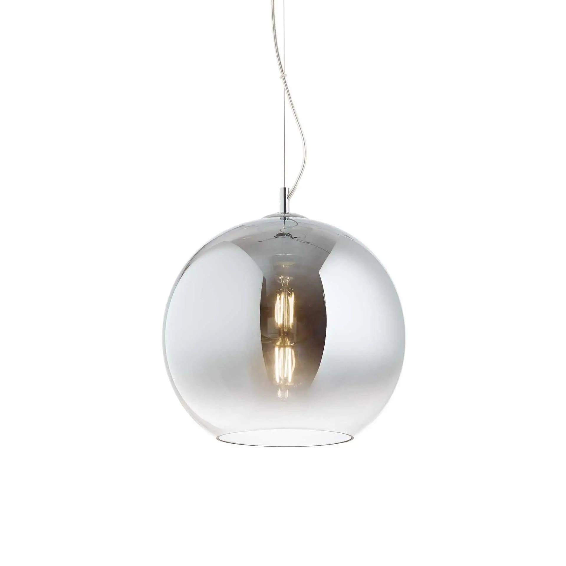 Závěsný lustr Ideal Lux Discovery Fade SP1 149592 šedý 30cm