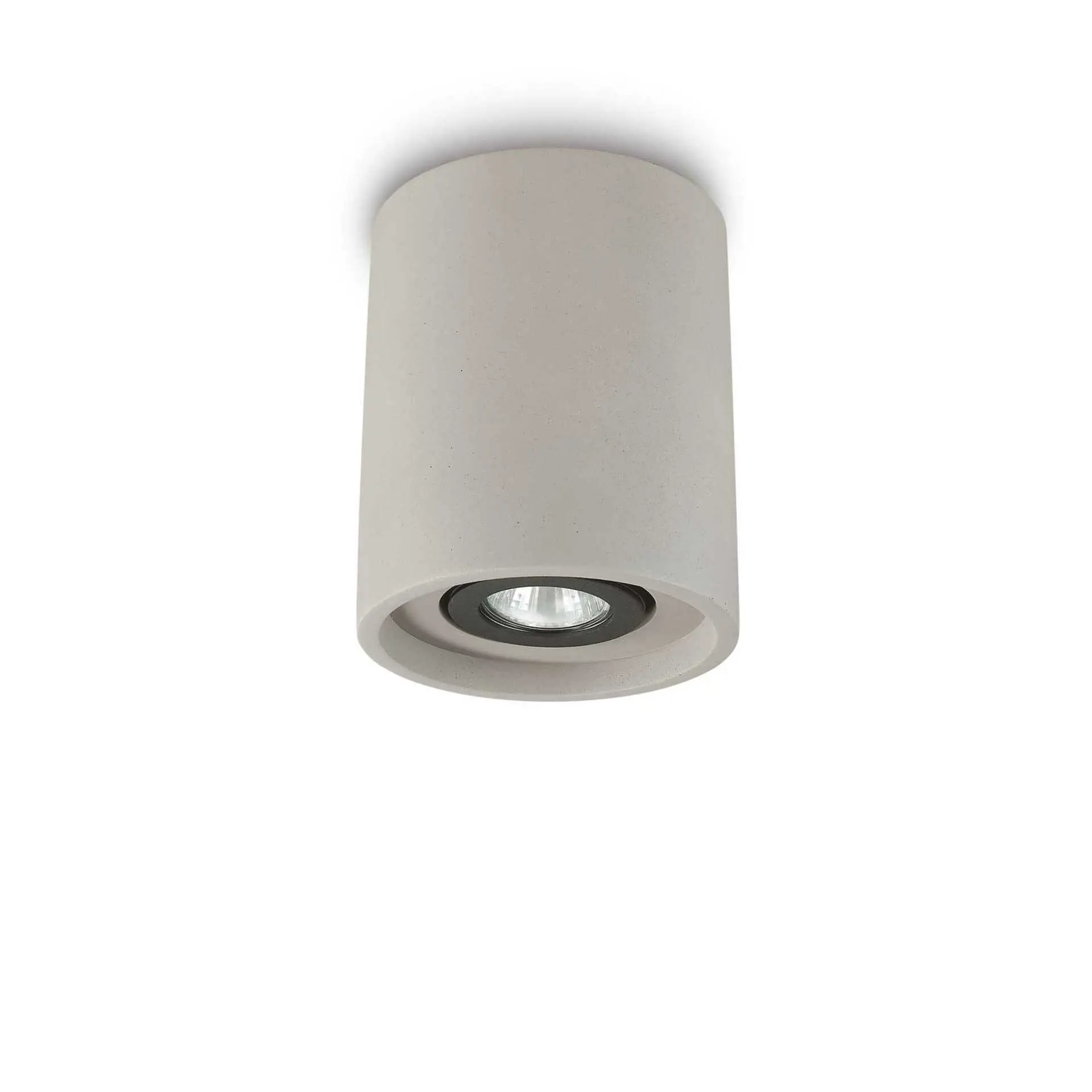 ILUX 150437 Stropní svítidlo Ideal Lux Oak PL1 round cemento 150437 kulaté betonové - IDEALLUX