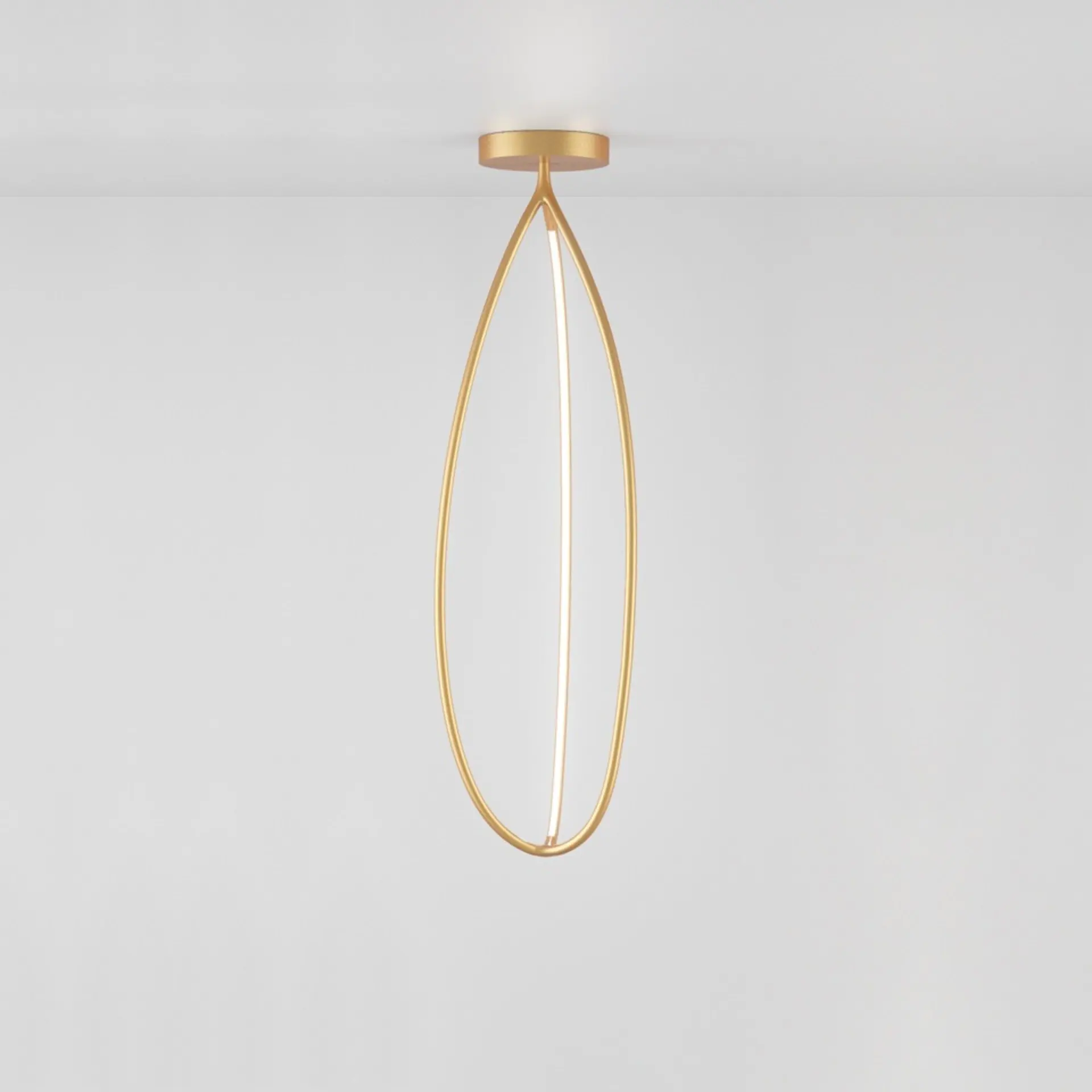 Artemide stropní svítidlo Arrival 48 W 3000K stmívatelné APP Gold