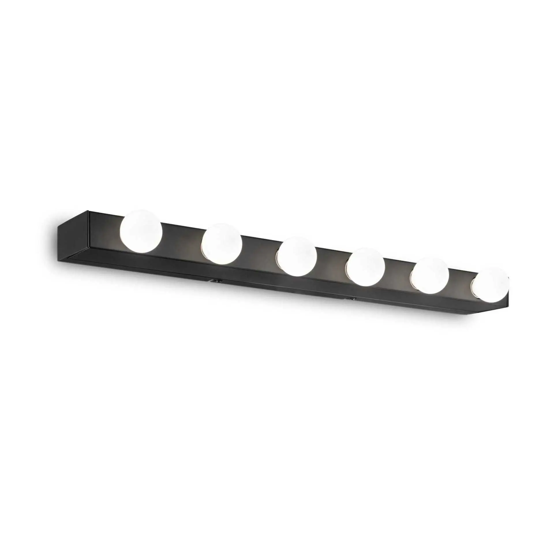 ILUX 159508 Nástěnné svítidlo Ideal Lux Prive' AP6 nero 159508 černé 60,5cm - IDEALLUX