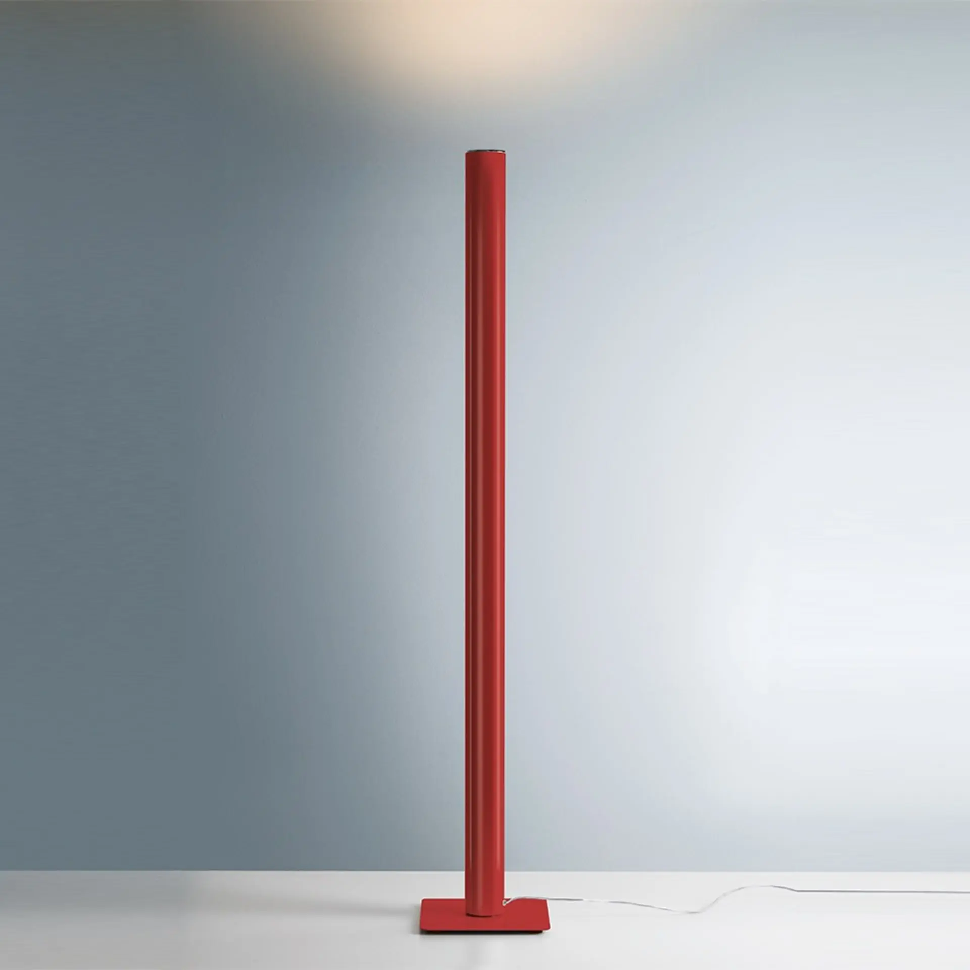 Artemide stojací LED svítidlo Ilio 45 W 2700K stmívatelné App kompatibilní červená