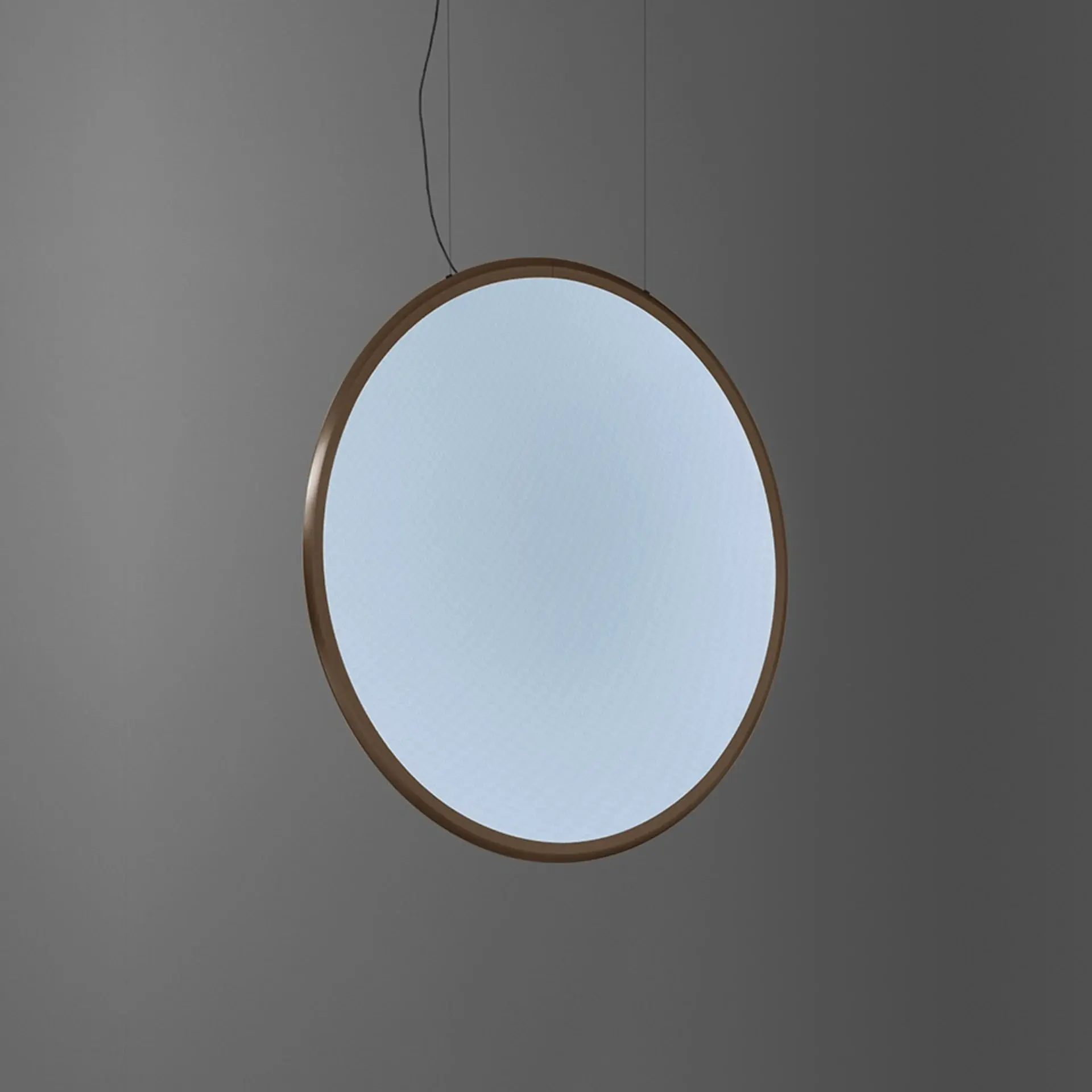 Artemide závěsné svítidlo Discovery Vertical 70 Bronze 50 W 2700-6500K stmívatelné APP