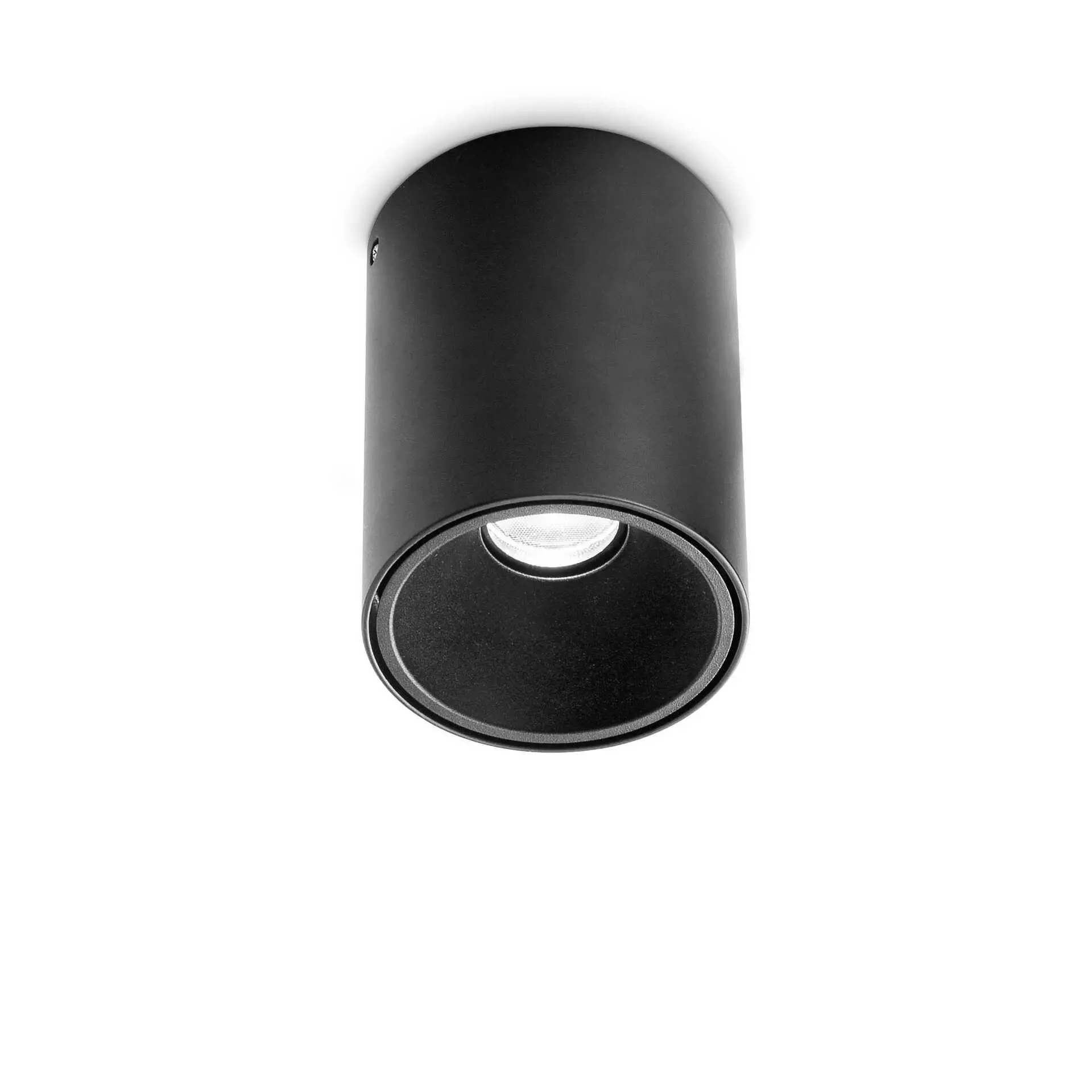 ILUX 205984 NITRO 15W ROUND NERO - IDEALLUX