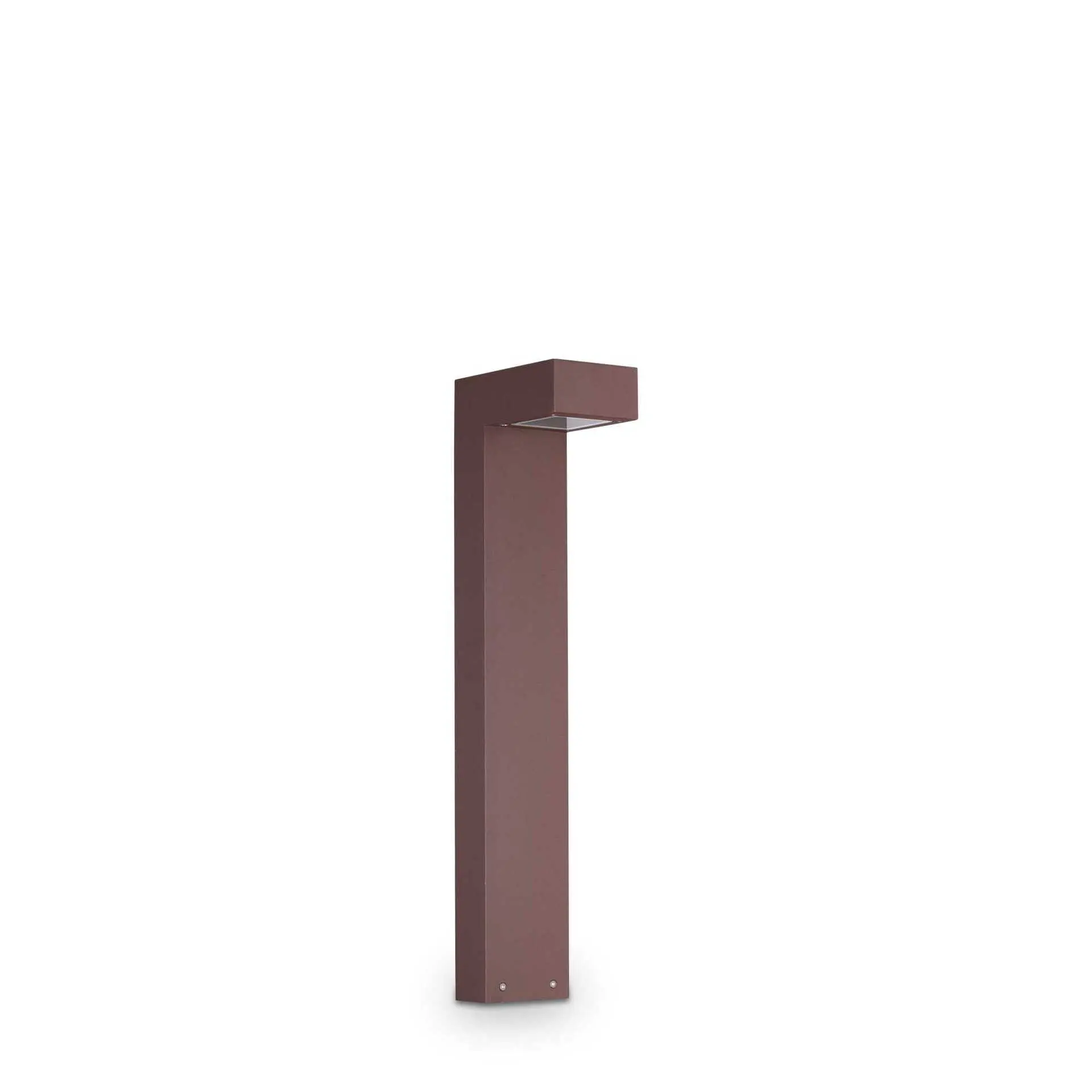 Venkovní sloupkové svítidlo Ideal Lux Sirio PT2 Small Coffee 213279 GX53 1x9W IP44 60cm hnědé