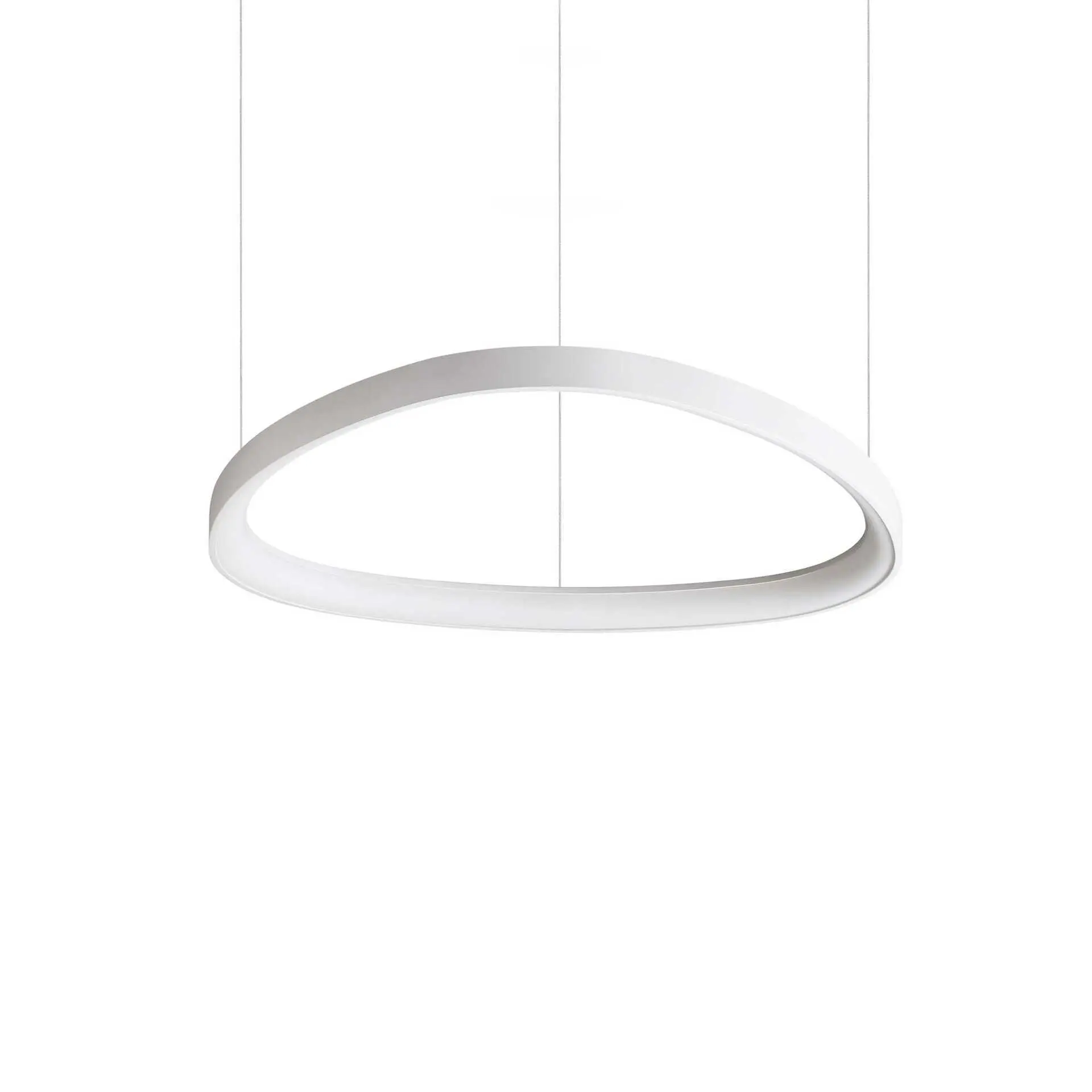 LED Závěsné svítidlo Ideal Lux GEMINI SP D61 BIANCO 247250 48W 4950lm 3000K IP20 61cm bílé